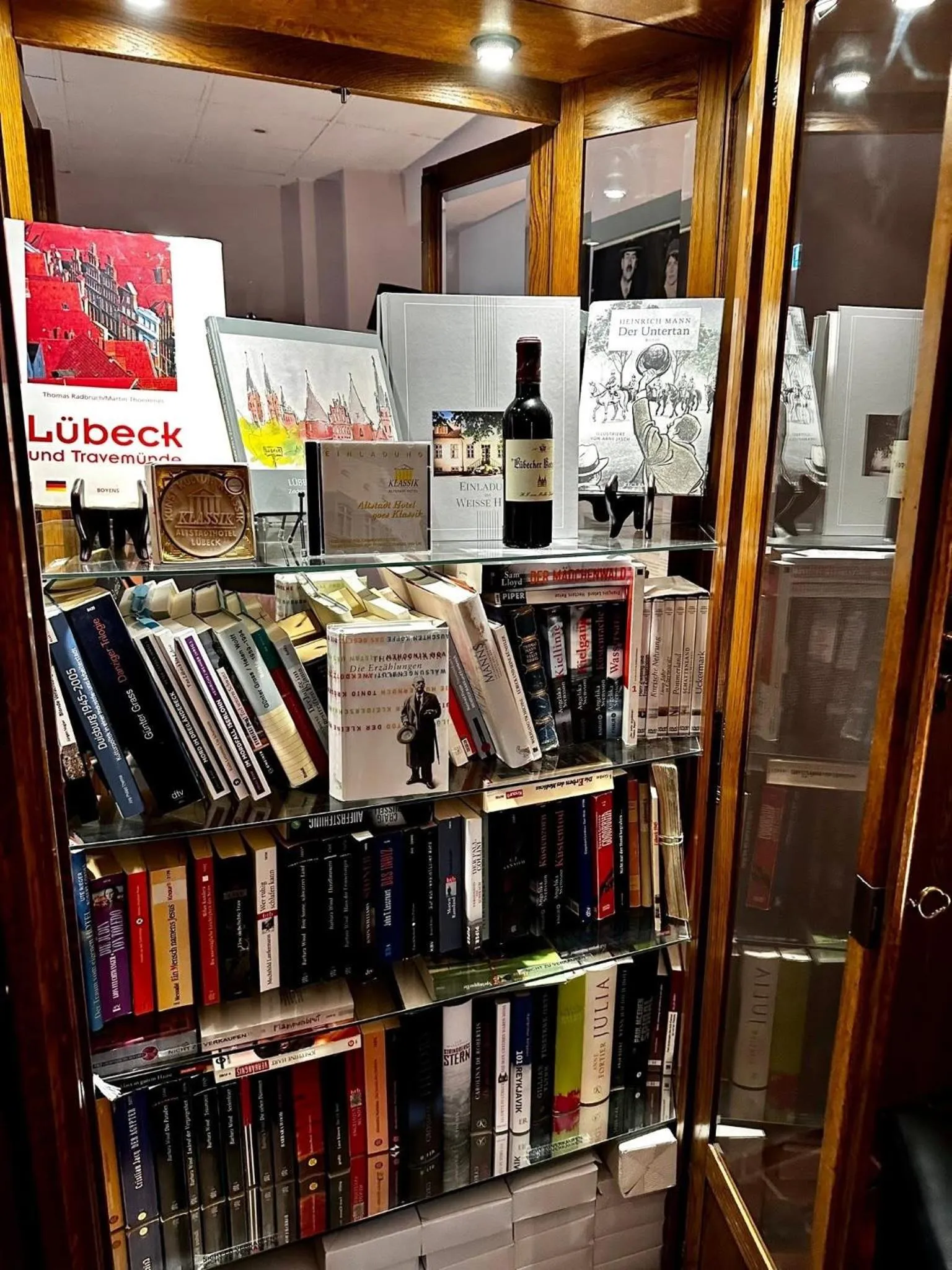 Library in TOP CityLine Klassik Altstadt Hotel Lübeck