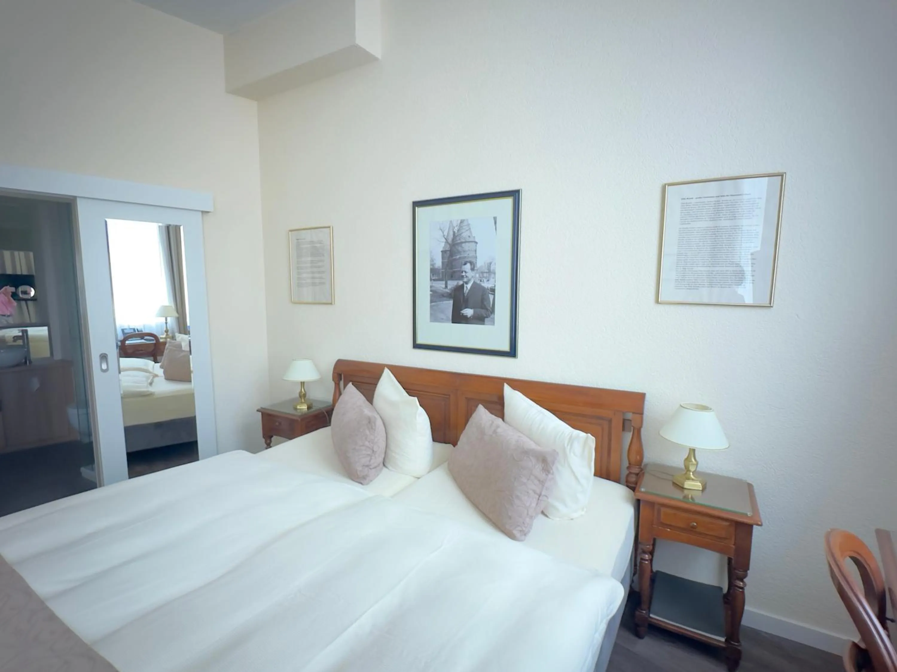 Bed in TOP CityLine Klassik Altstadt Hotel Lübeck