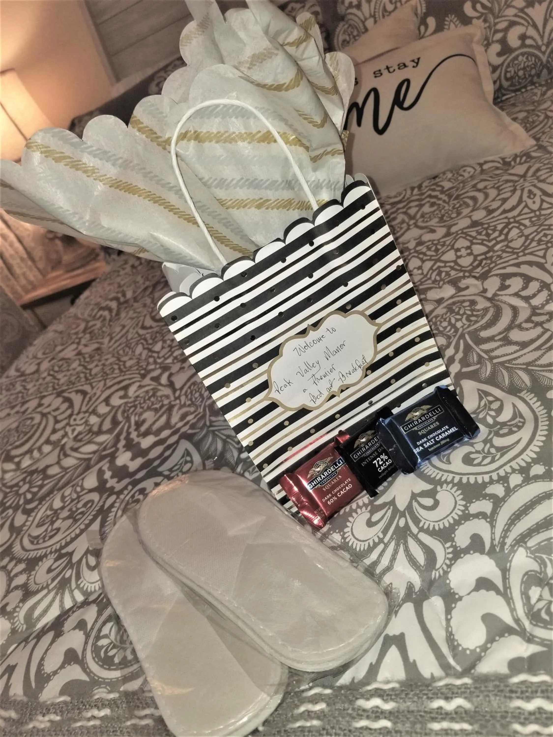 Bedroom in Peak Valley Manor, a Modern Farmhouse