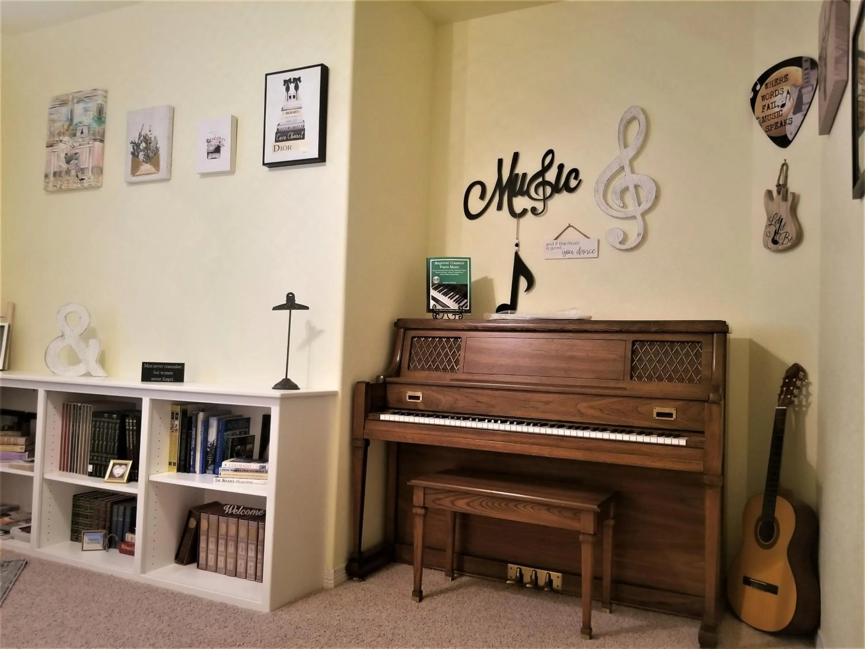 Library in Peak Valley Manor, a Modern Farmhouse