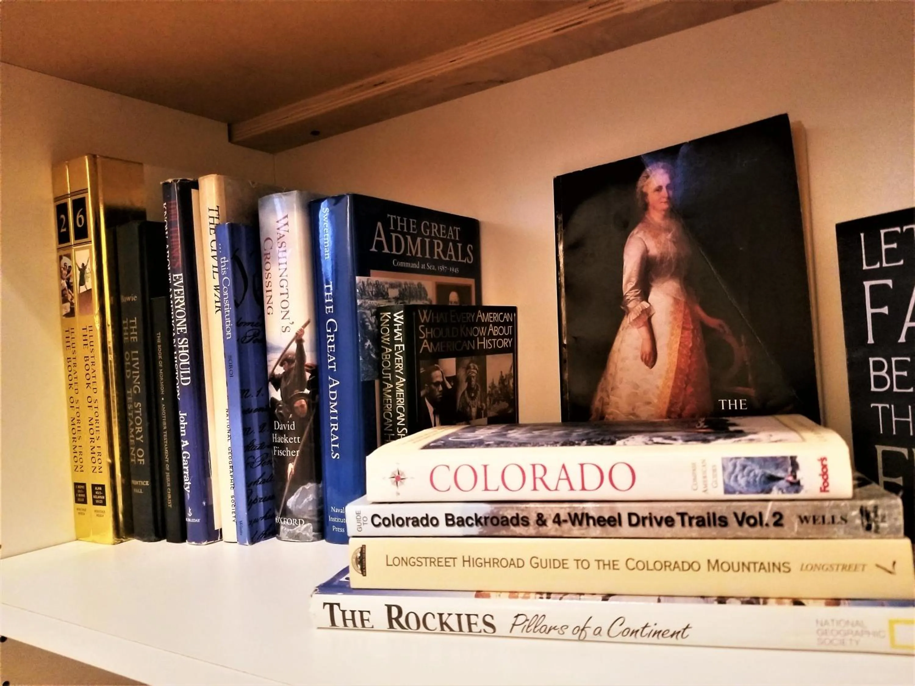 Library in Peak Valley Manor, a Modern Farmhouse