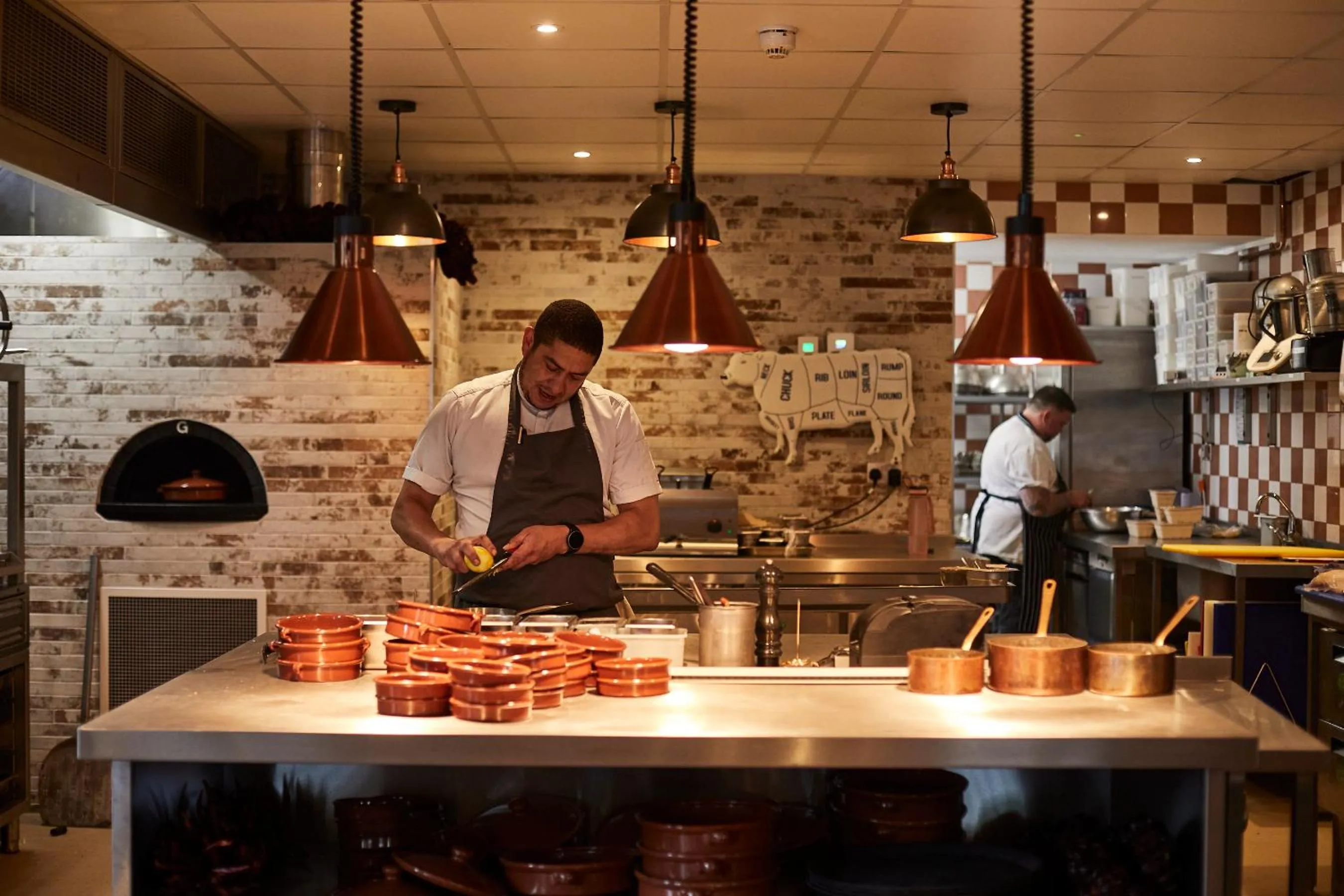 kitchen in The Pot Kiln