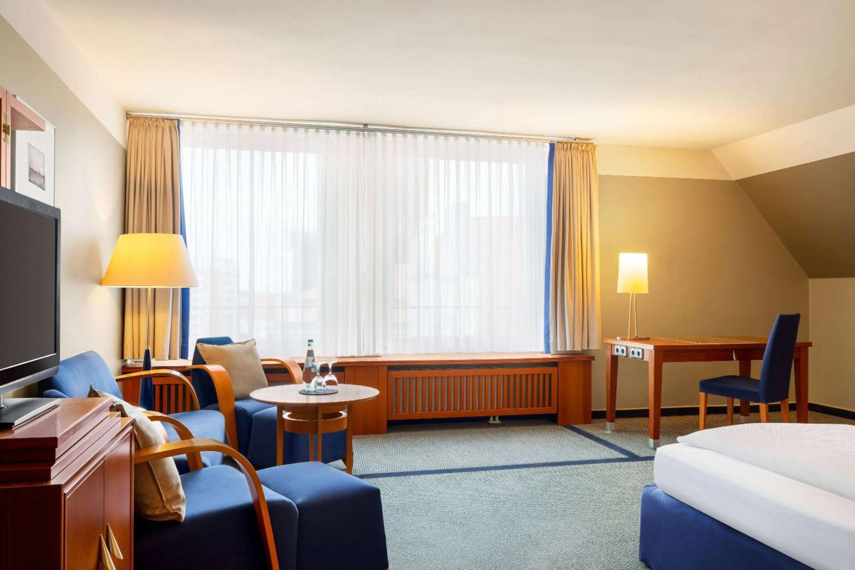 Bed in Vienna House by Wyndham Sonne Rostock