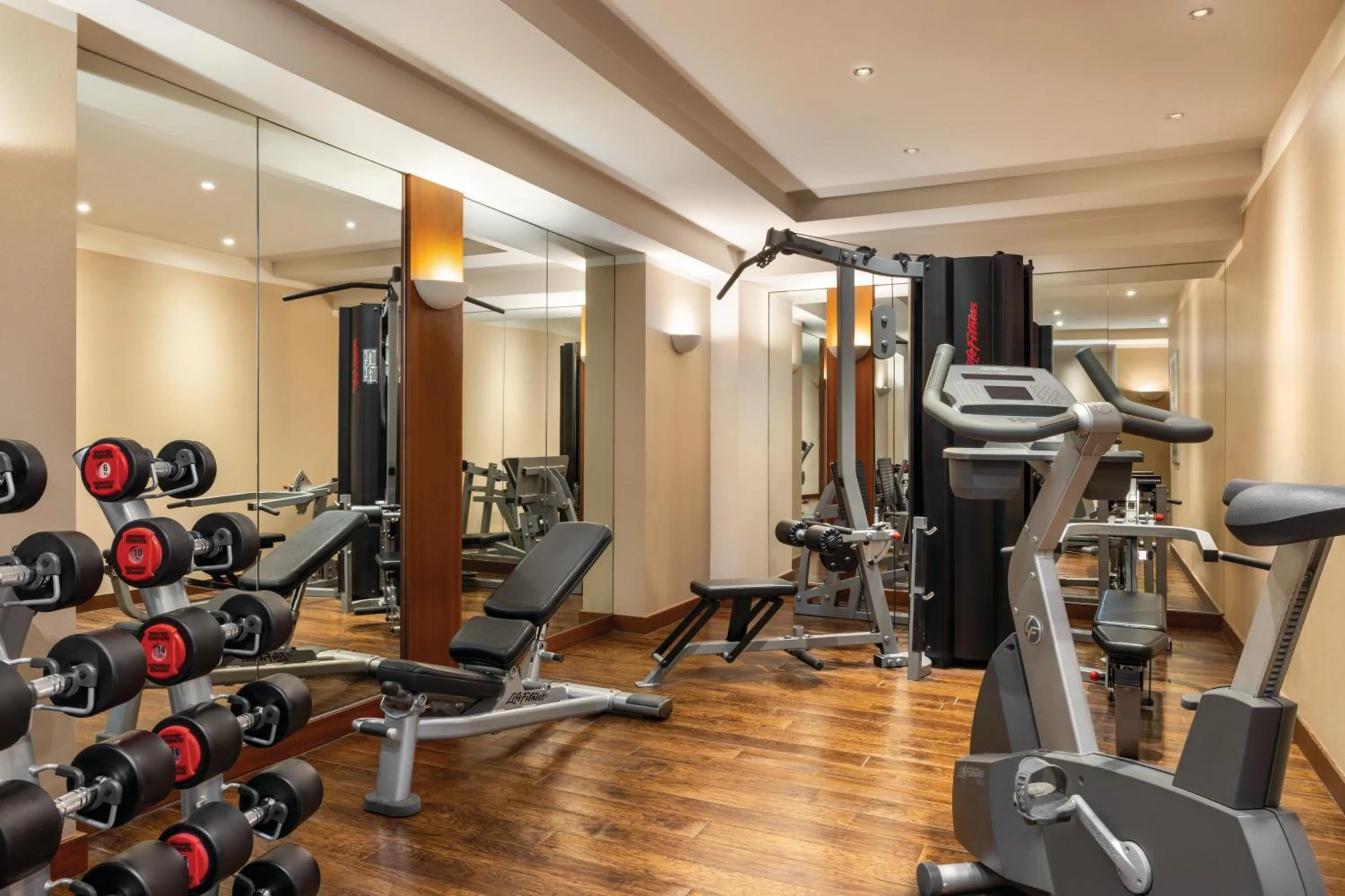 Fitness centre/facilities in Vienna House by Wyndham Sonne Rostock