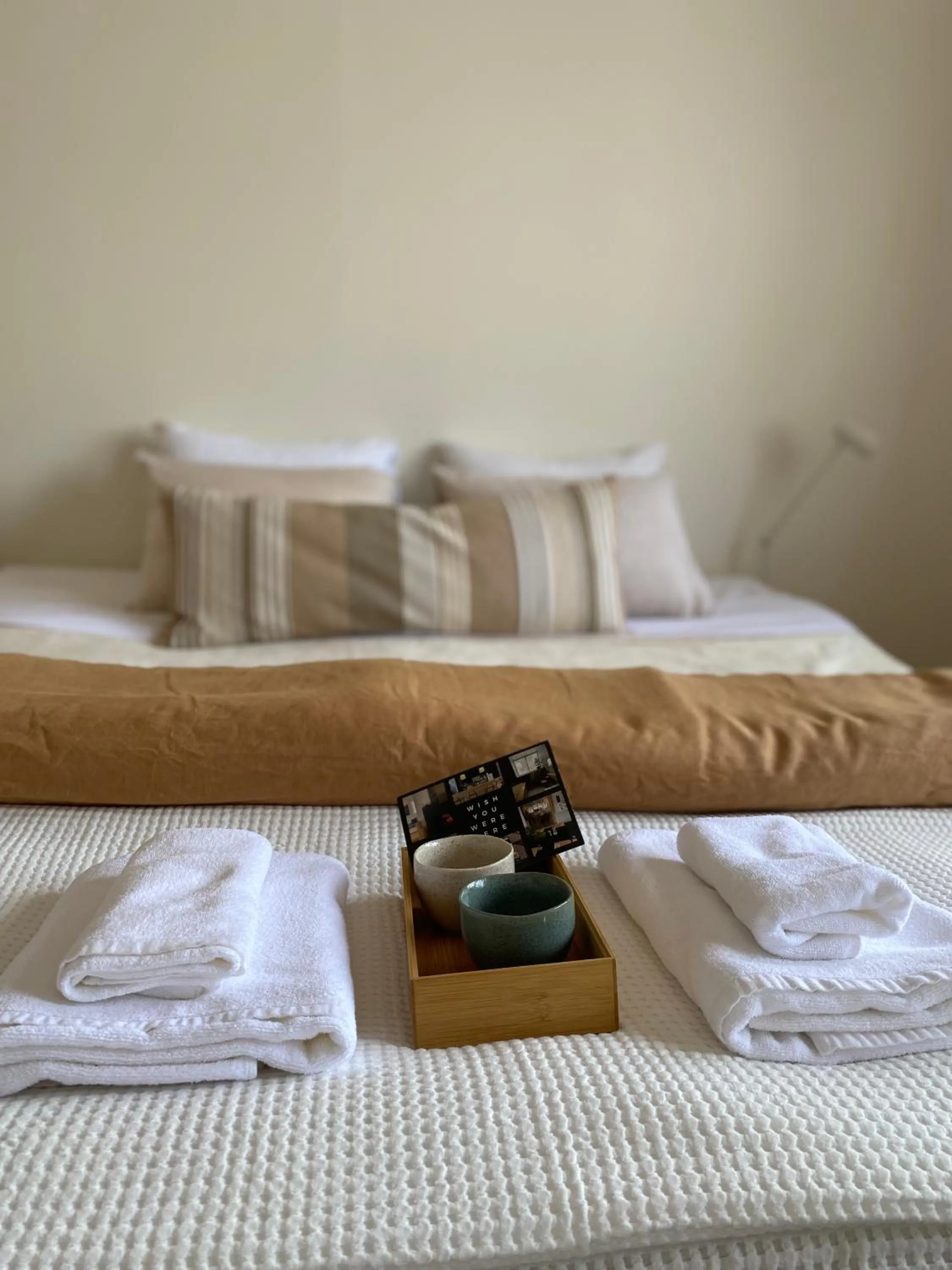 Bed in Myoko Forest Lodge