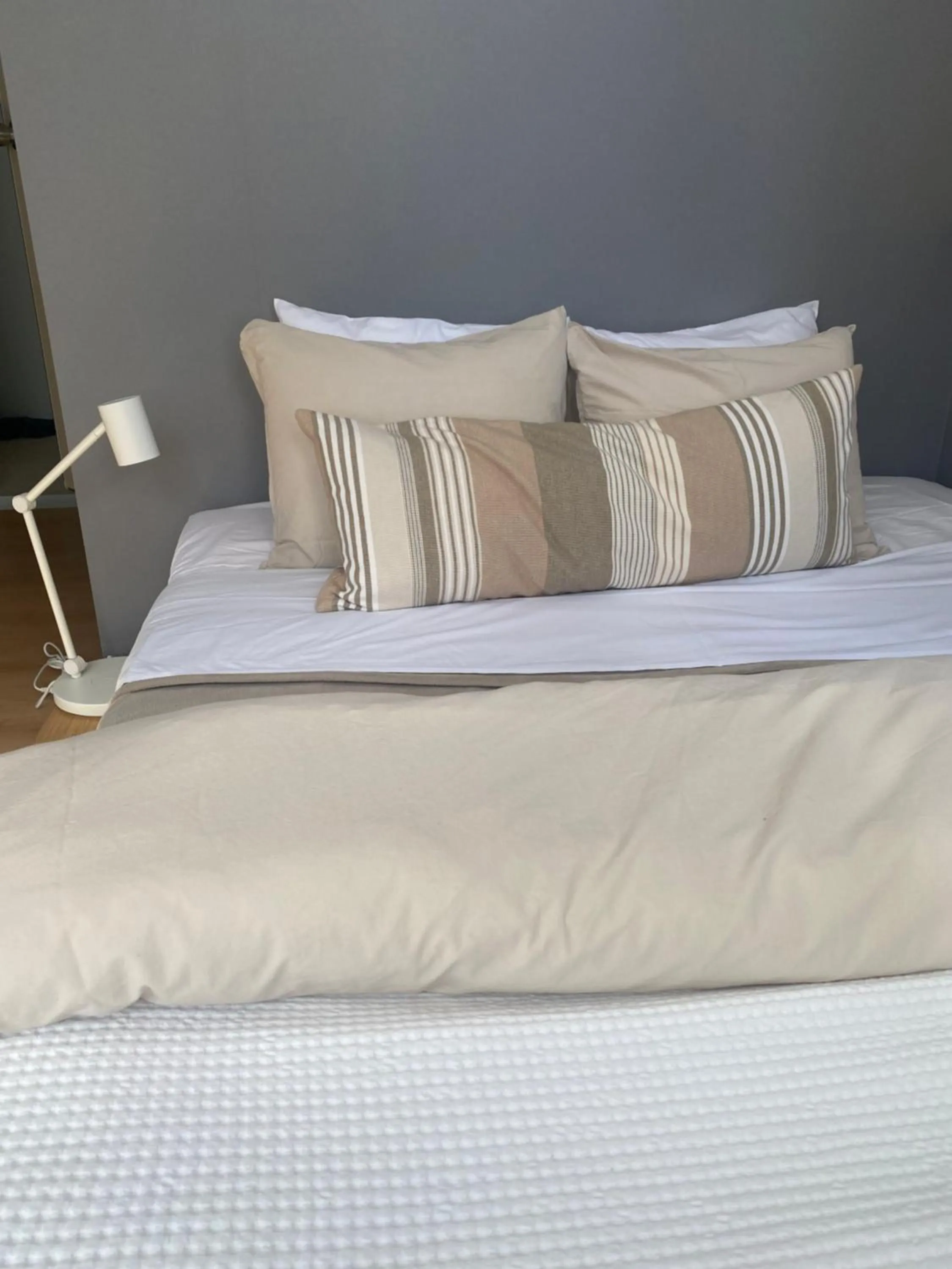 Bed in Myoko Forest Lodge