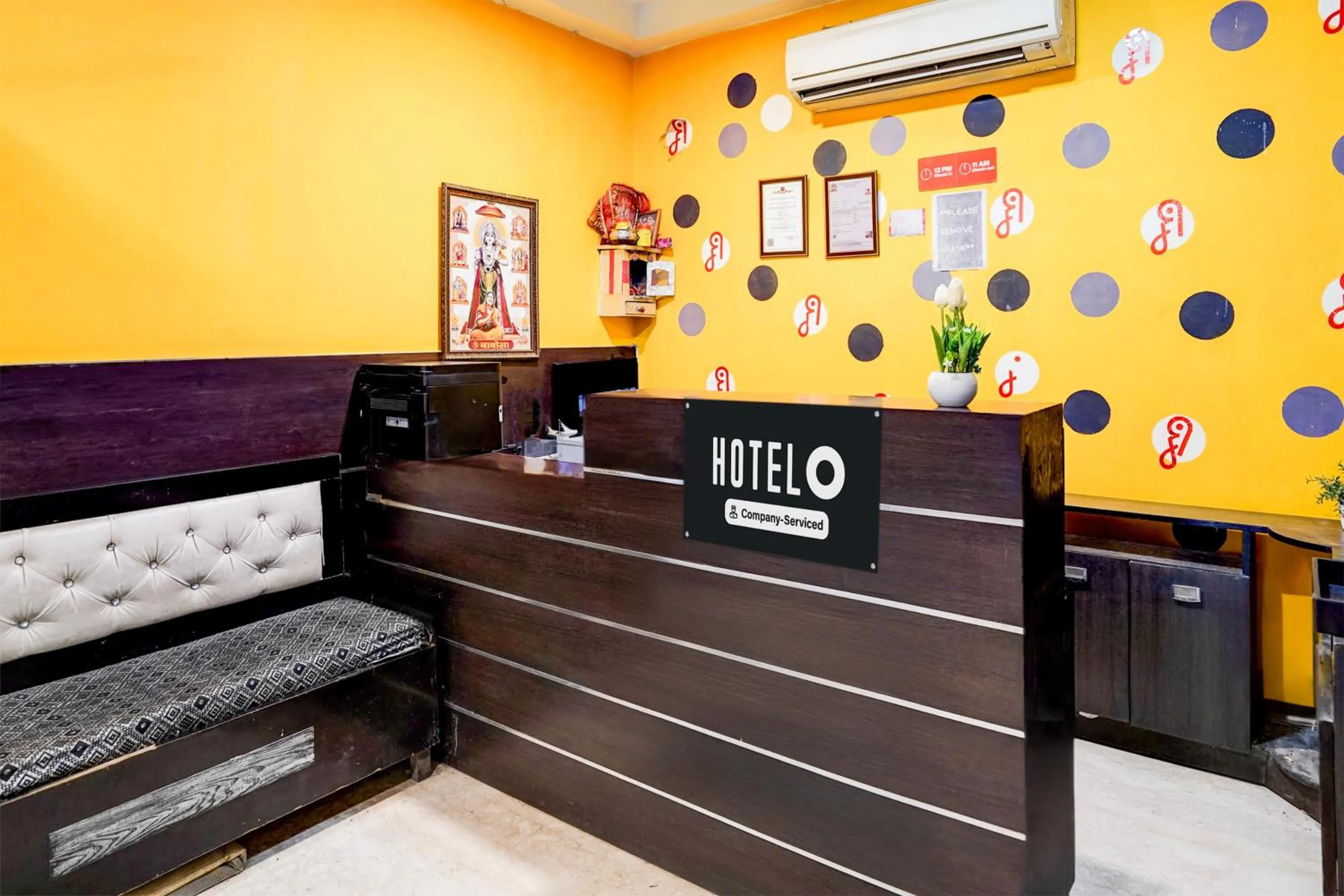 Lobby or reception in Super Hotel O Rohini Sector 24