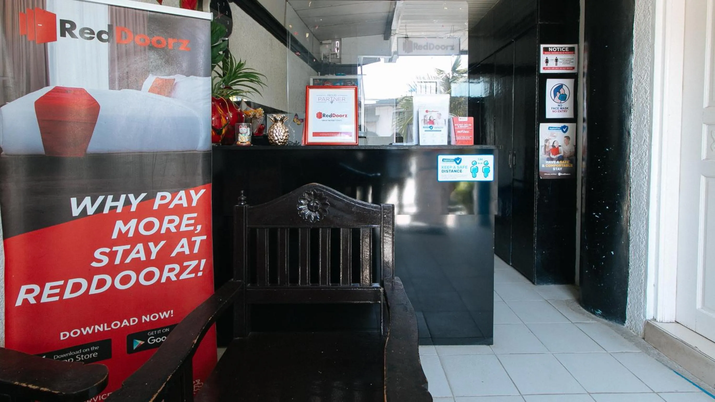 Property logo or sign in RedDoorz Plus at Villa Gloria Taguig