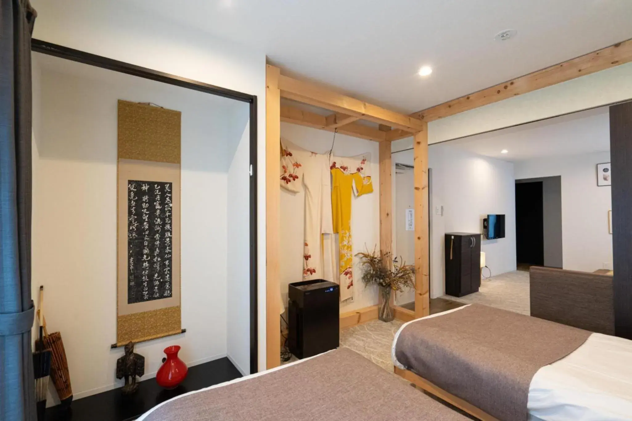 Quadruple Room with Private Bathroom in UCHI Susukino 5.7 Quadruple Room with Private Bathroom in UCHI Susukino 5.7