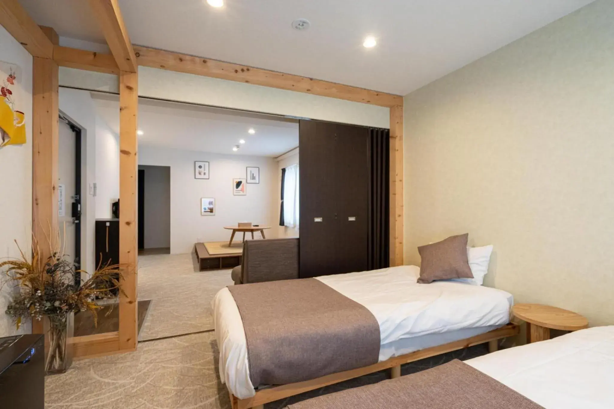 Quadruple Room with Private Bathroom in UCHI Susukino 5.7 Quadruple Room with Private Bathroom in UCHI Susukino 5.7