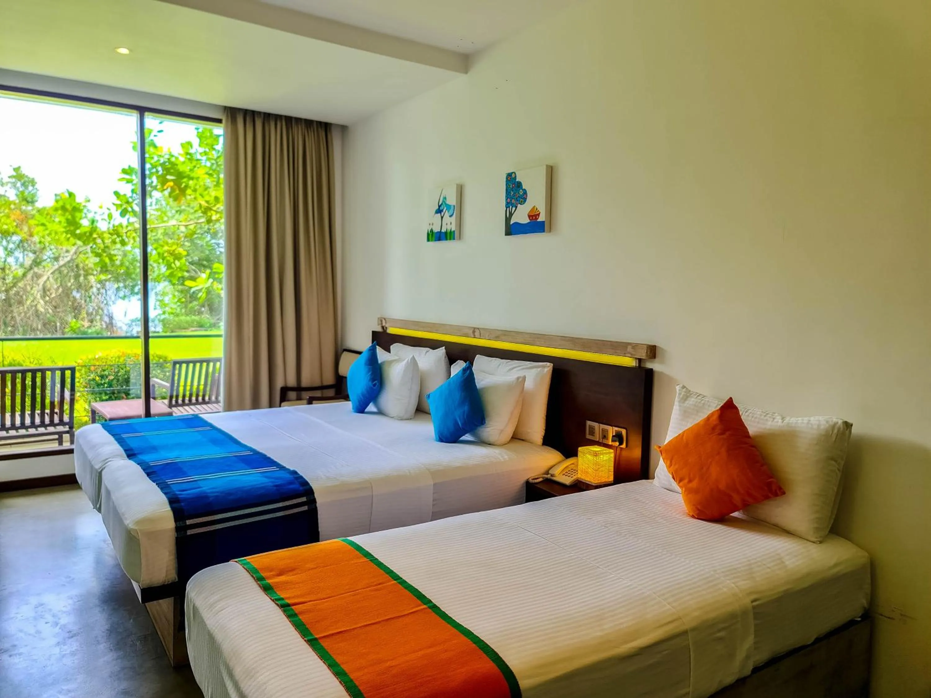 Photo of the whole room, Bed in Moi Koggala by DBI - Free drop off to the beach