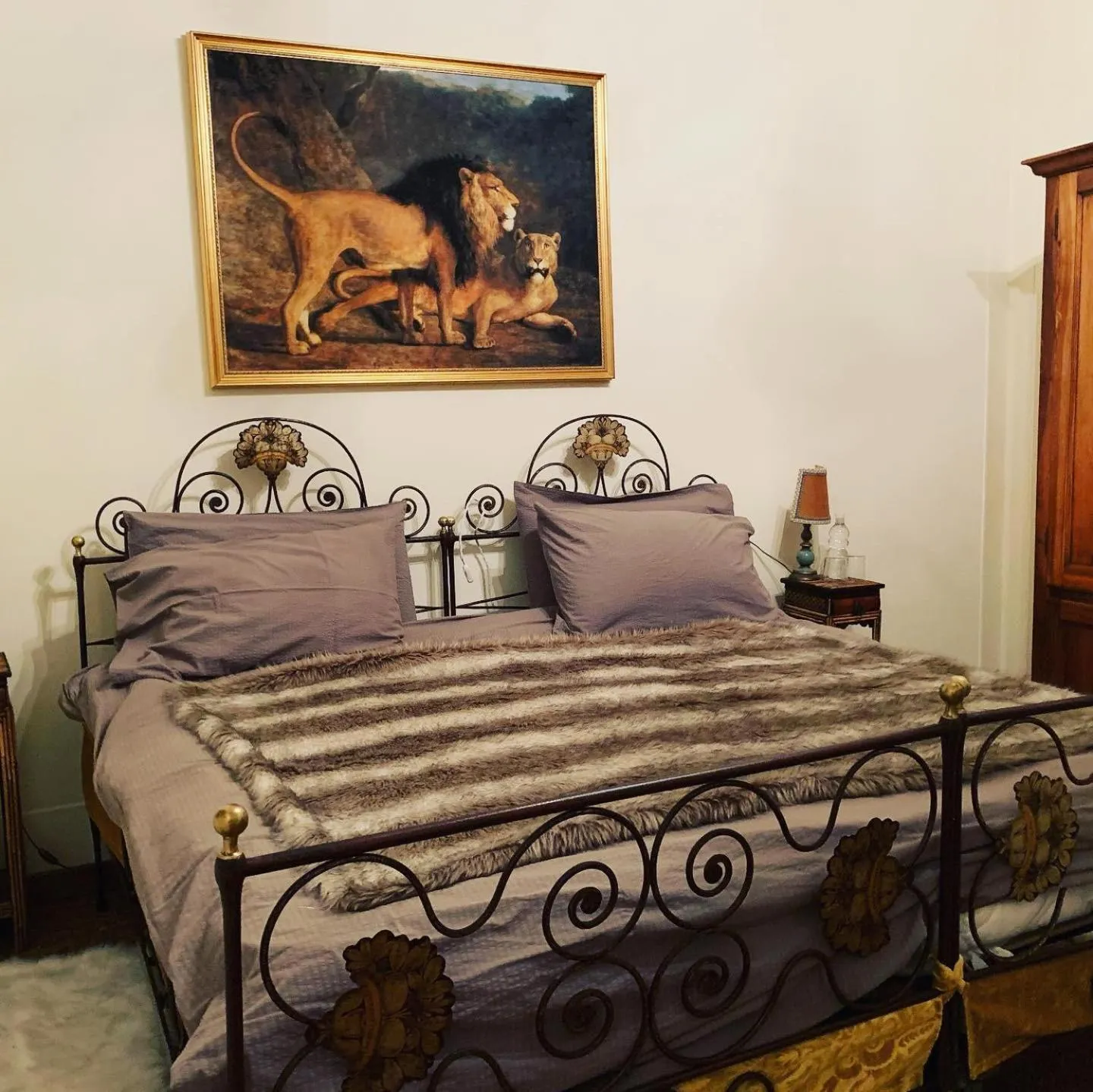 Bedroom, Bed in Villa Stecchini