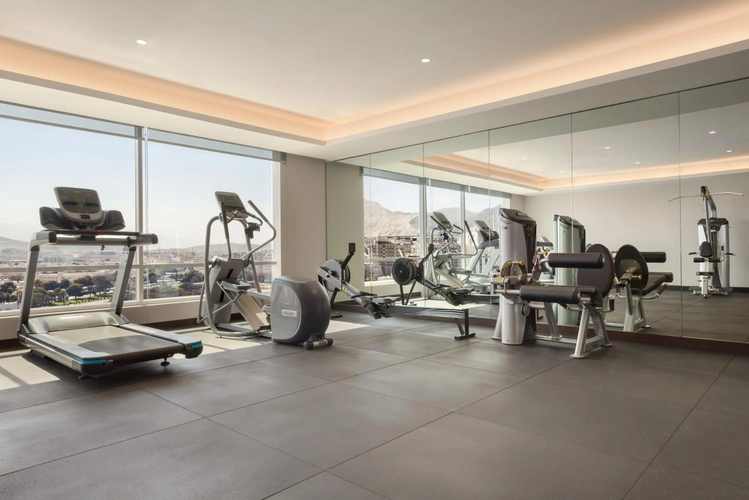 Fitness centre/facilities in Ramada Encore by Wyndham Muscat Al-Ghubra