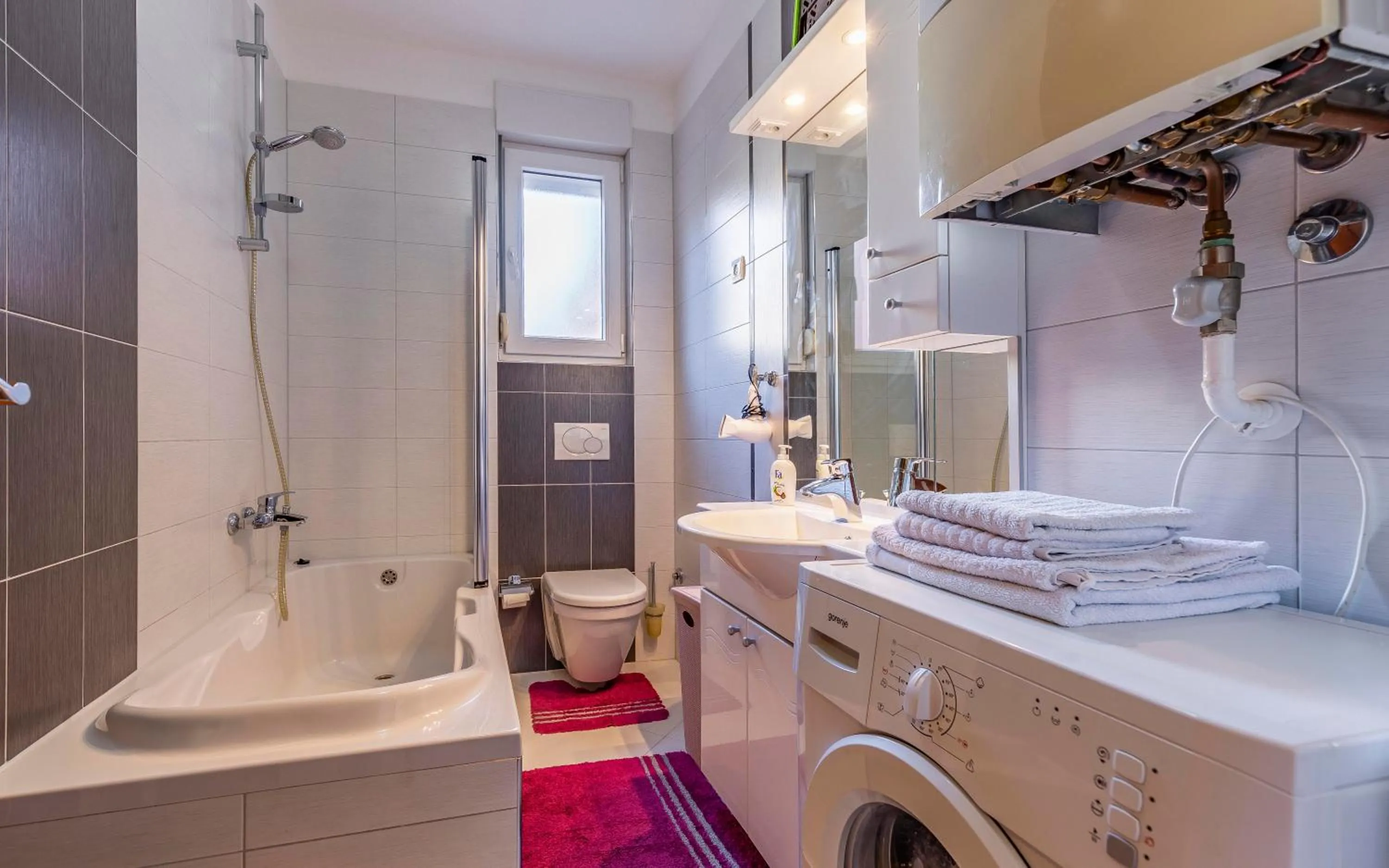 Toilet in Istriensonne - Apartments Veruda mit Grillterrasse