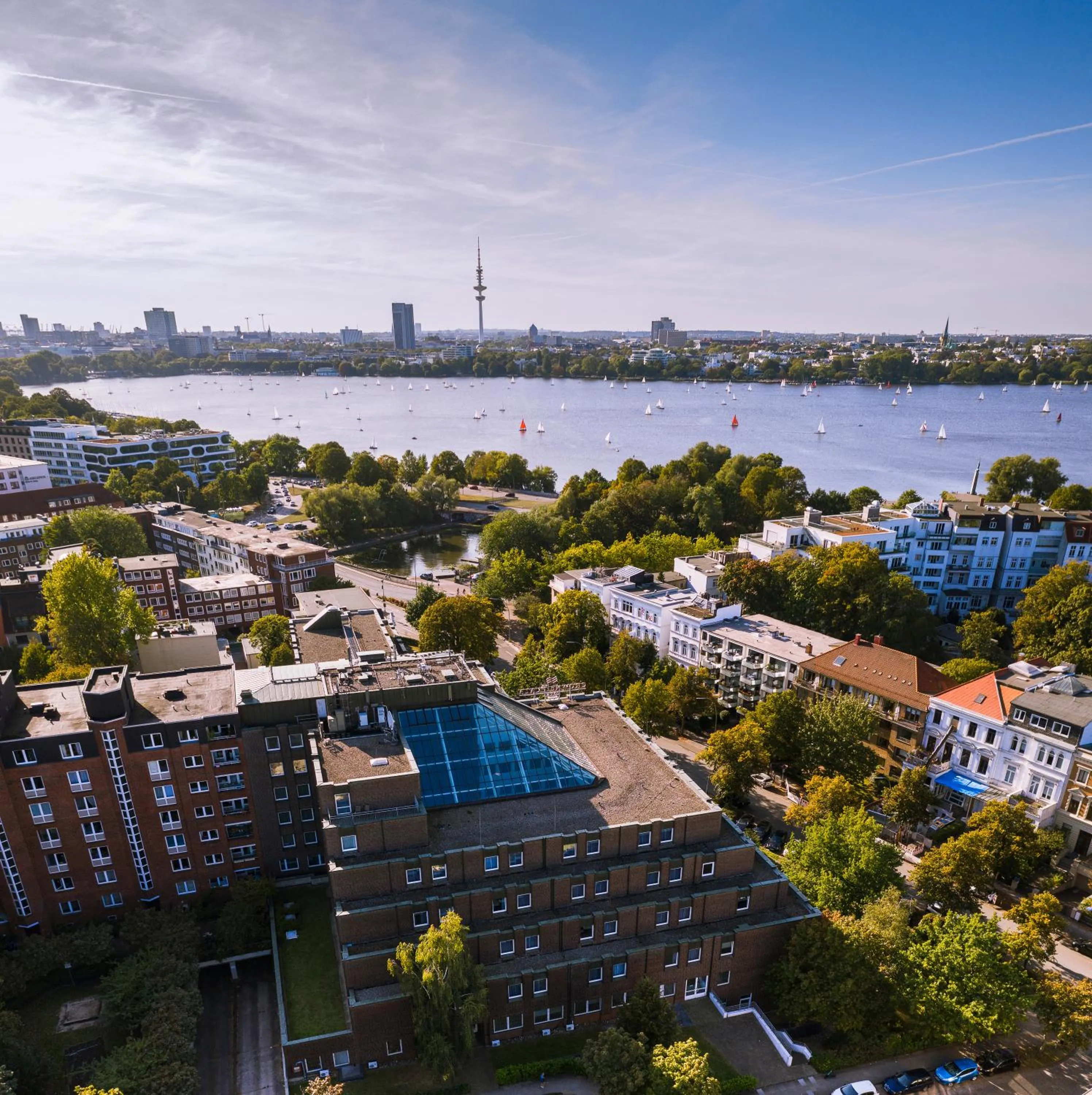 Property building in Crowne Plaza Hamburg-City Alster by IHG