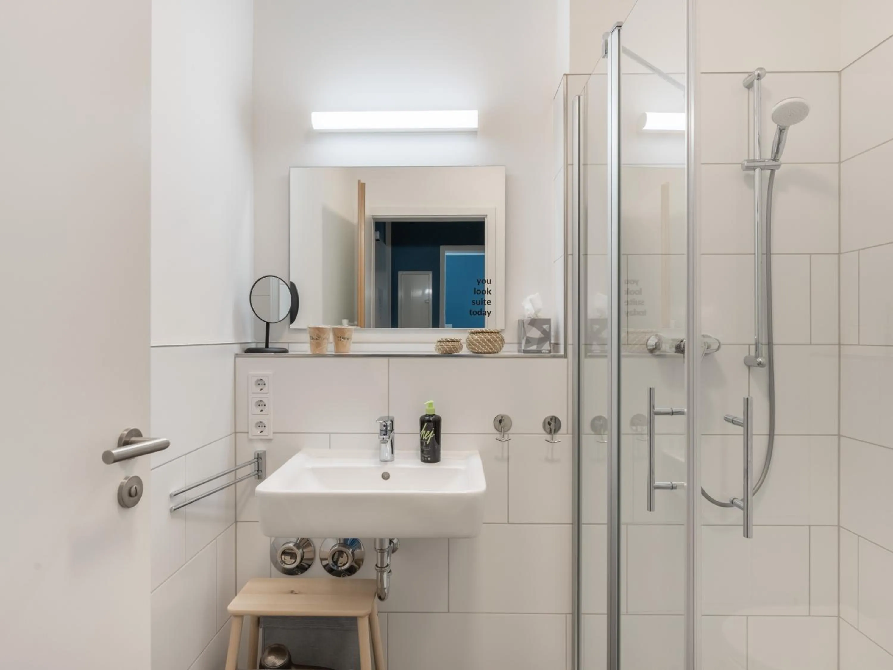 Shower in Limehome Trier Nikolaus-Leis-Straße