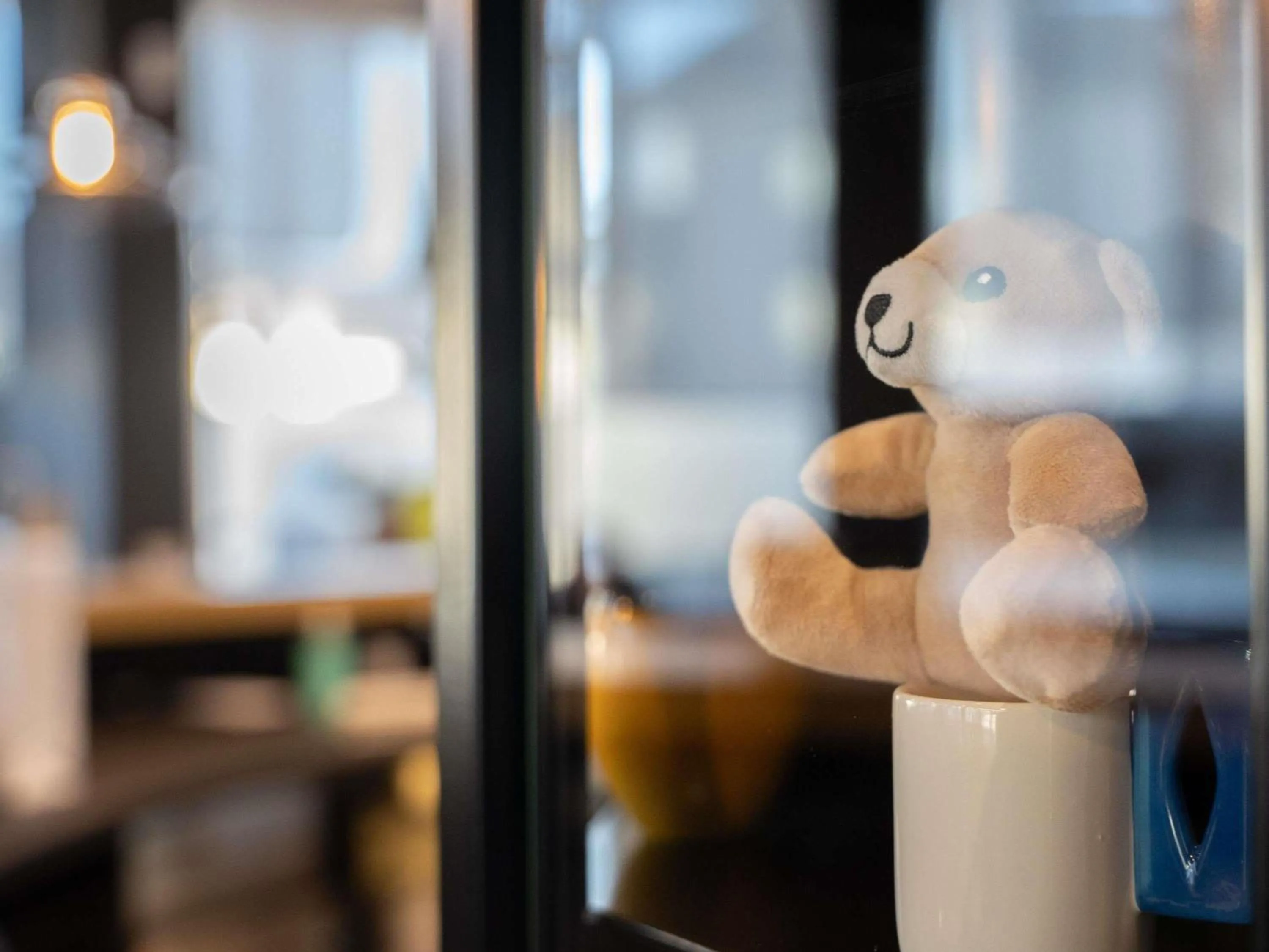 Lounge or bar in Novotel Angers Centre Gare