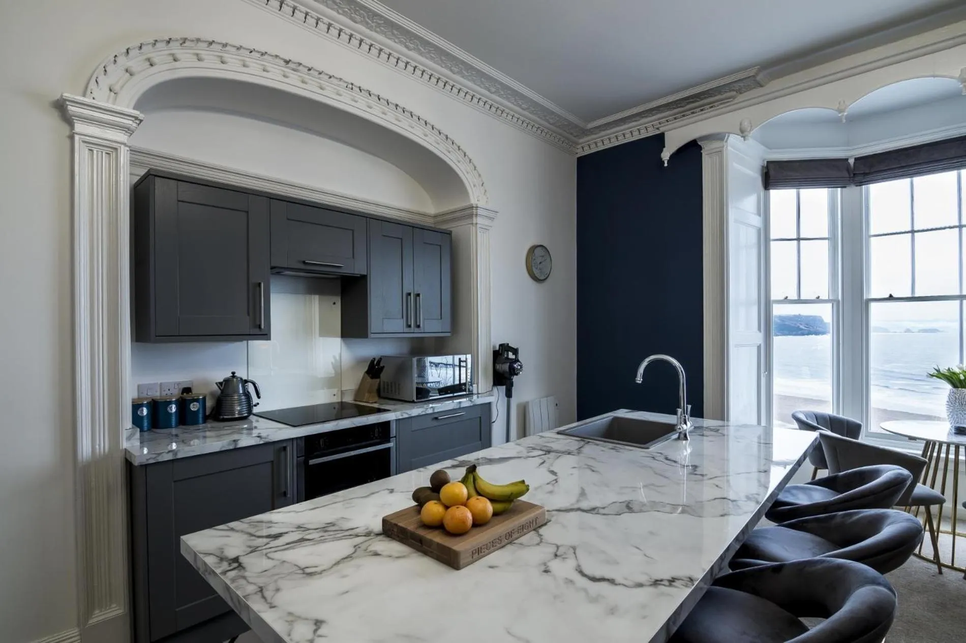 Floor plan in Pieces of Eight - 2 Bedroom Apartment - Tenby - (Windsor House)