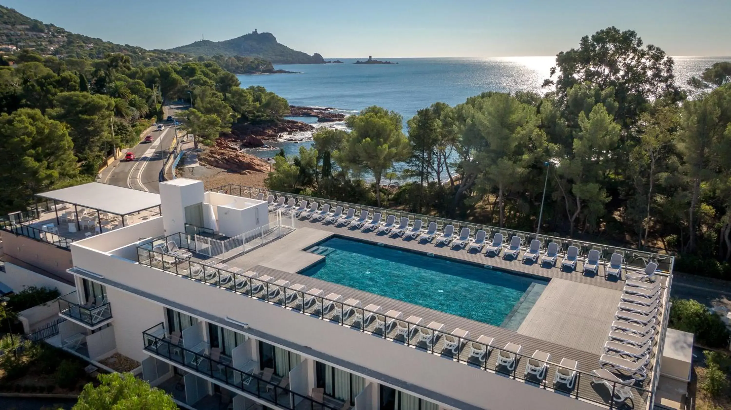 Bird's eye view in SOWELL HOTELS La Plage Bird's eye view in SOWELL HOTELS La Plage