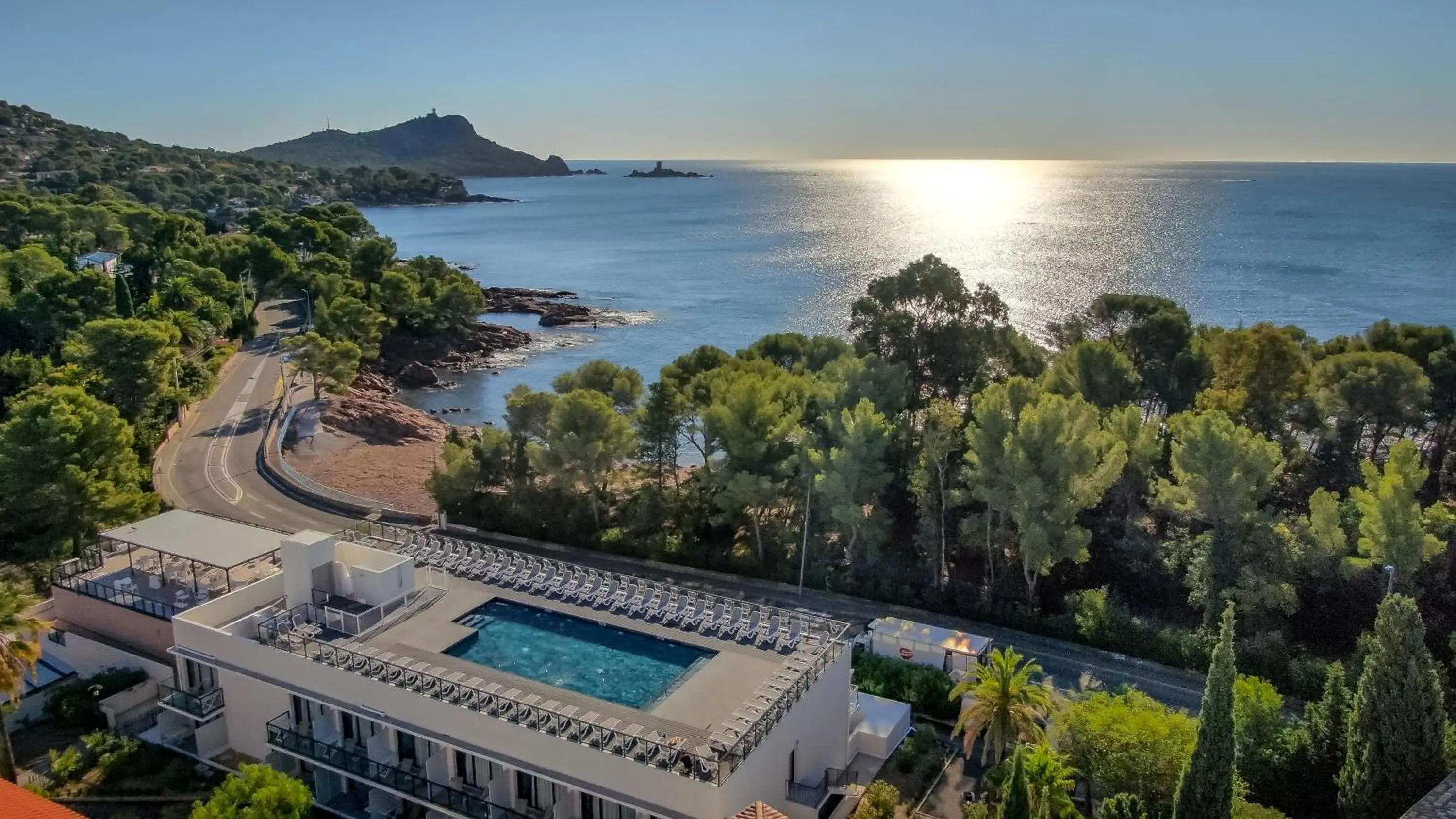 Bird's eye view in SOWELL HOTELS La Plage Bird's eye view in SOWELL HOTELS La Plage