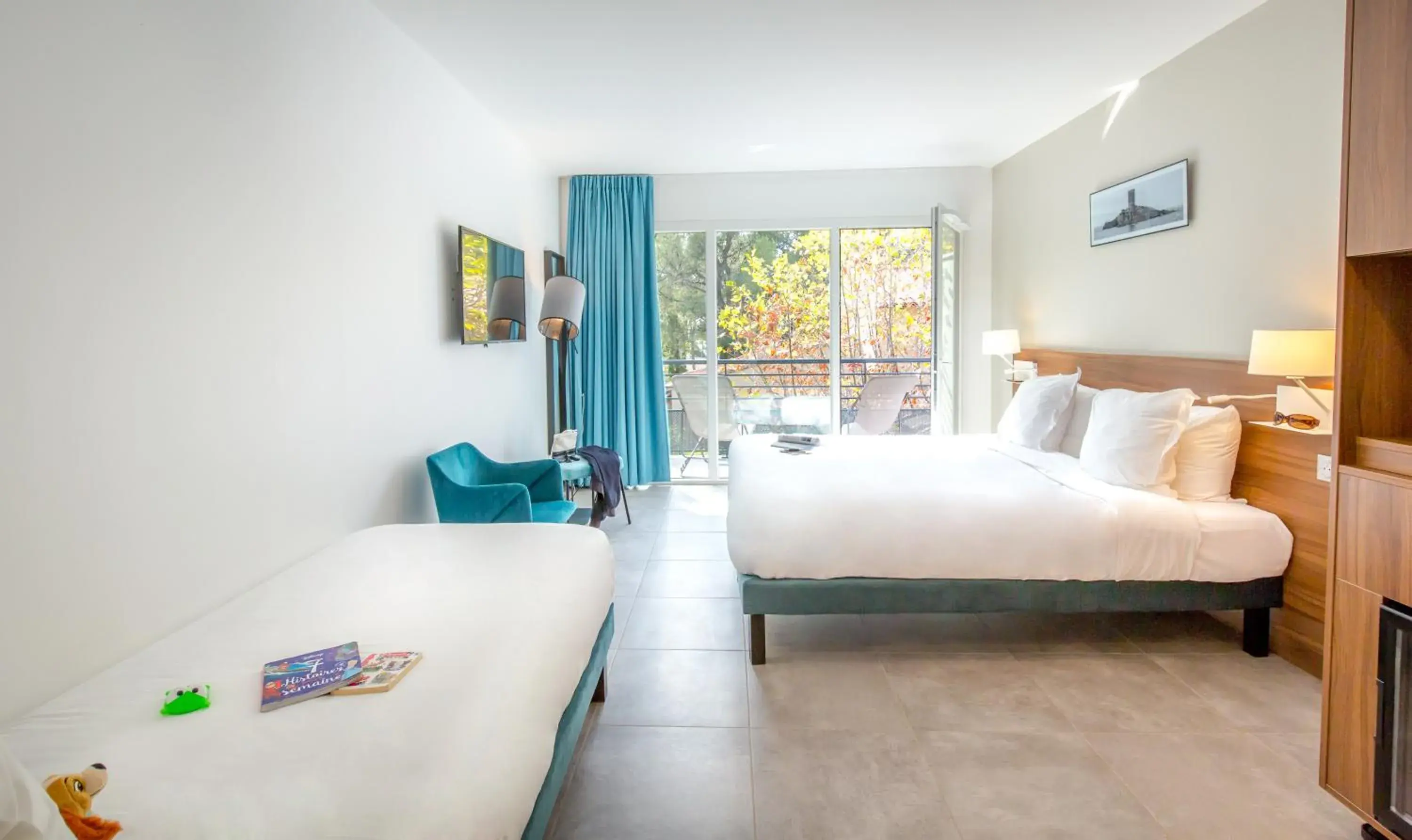 Bed in SOWELL HOTELS La Plage Bed in SOWELL HOTELS La Plage