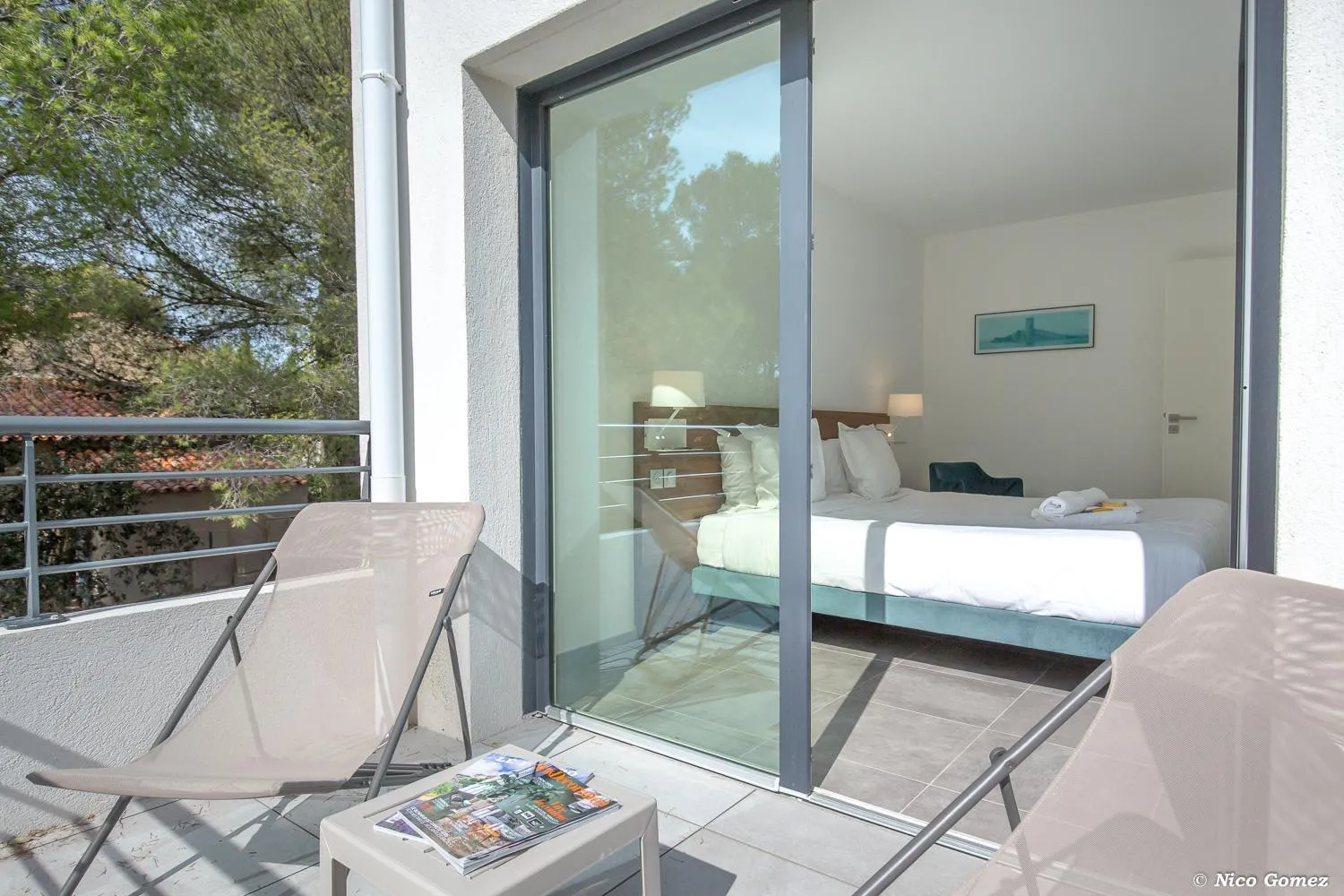 Patio in SOWELL HOTELS La Plage