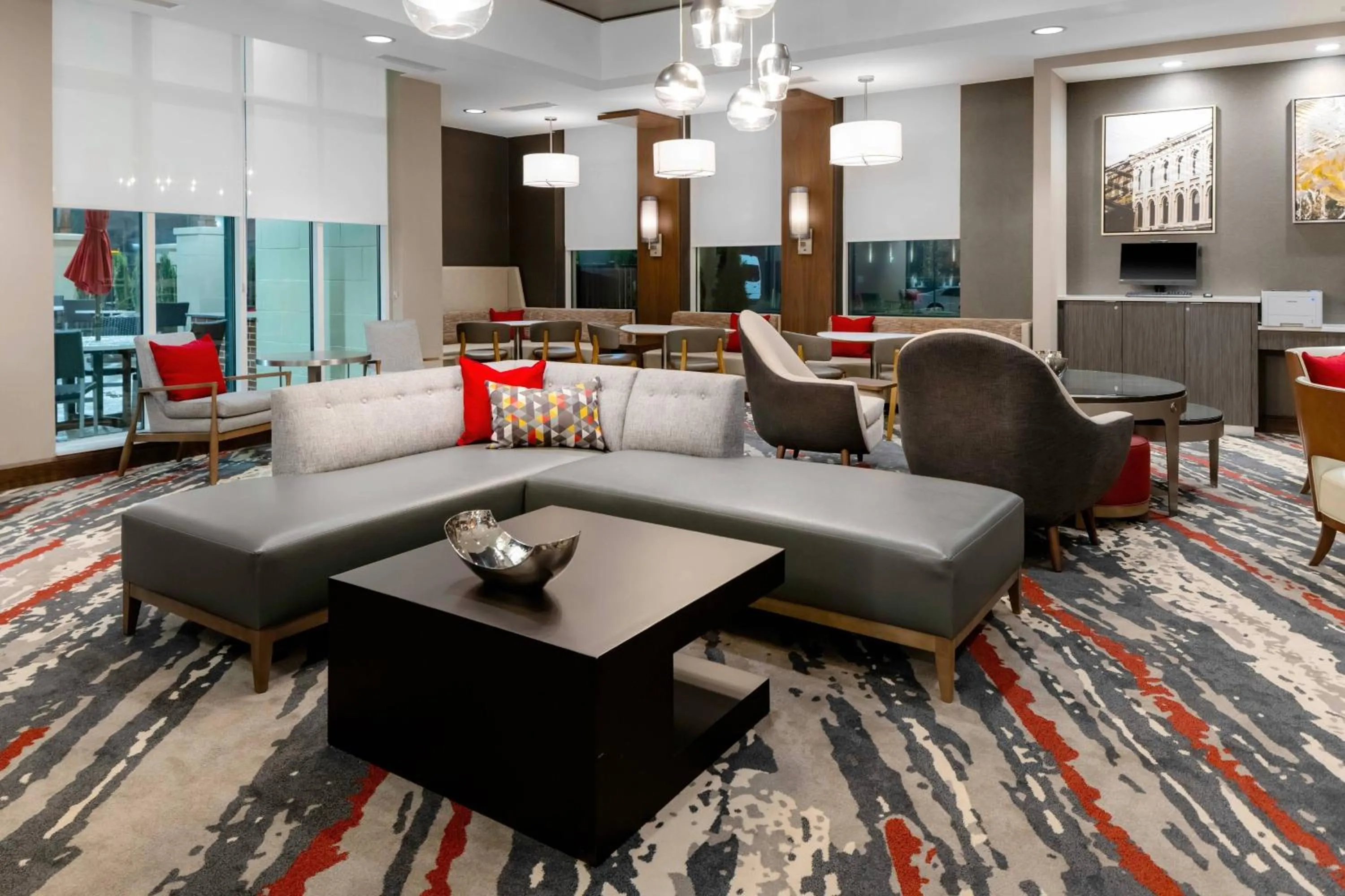 Lobby or reception in Residence Inn Franklin Berry Farms