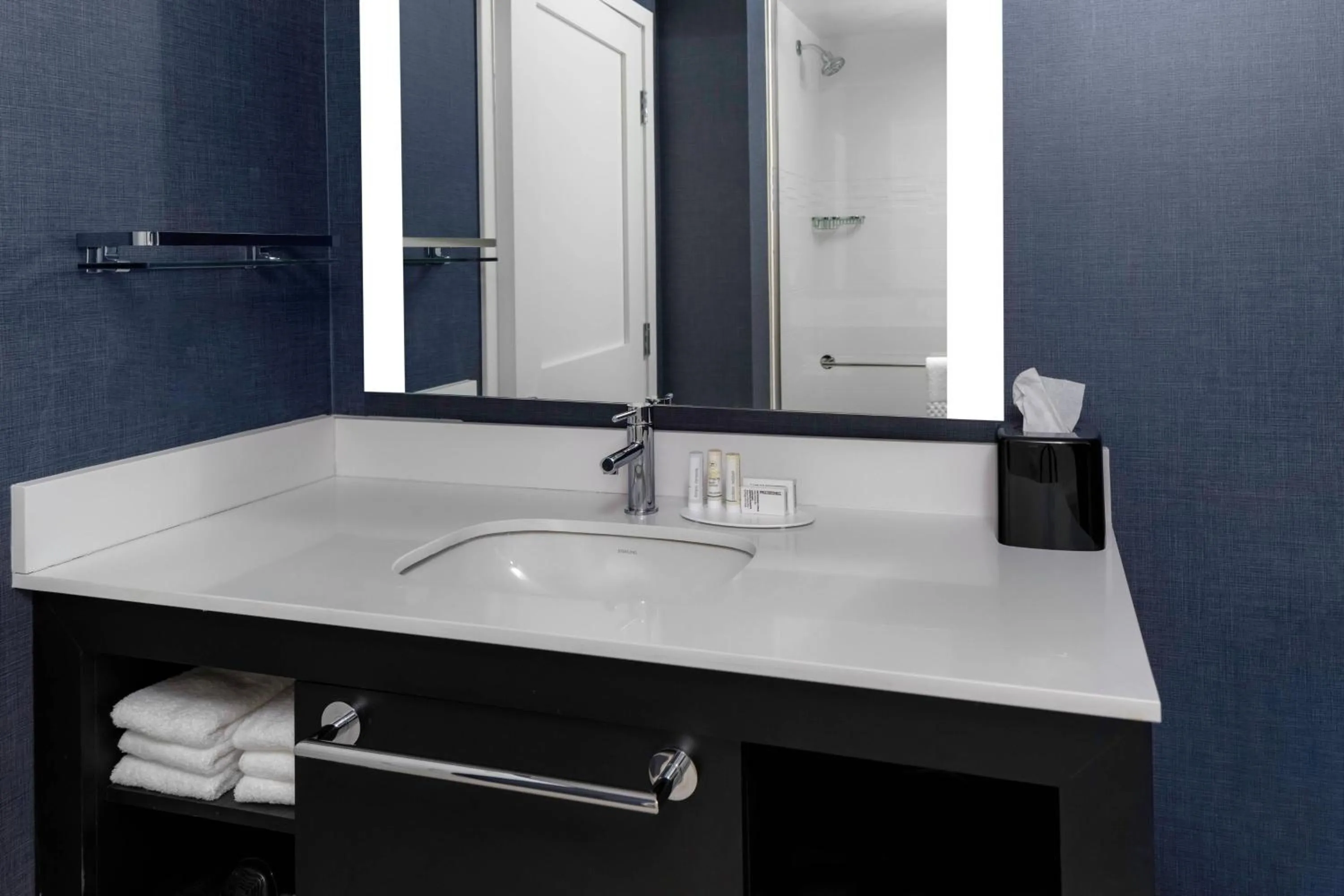 Bathroom in Residence Inn Franklin Berry Farms