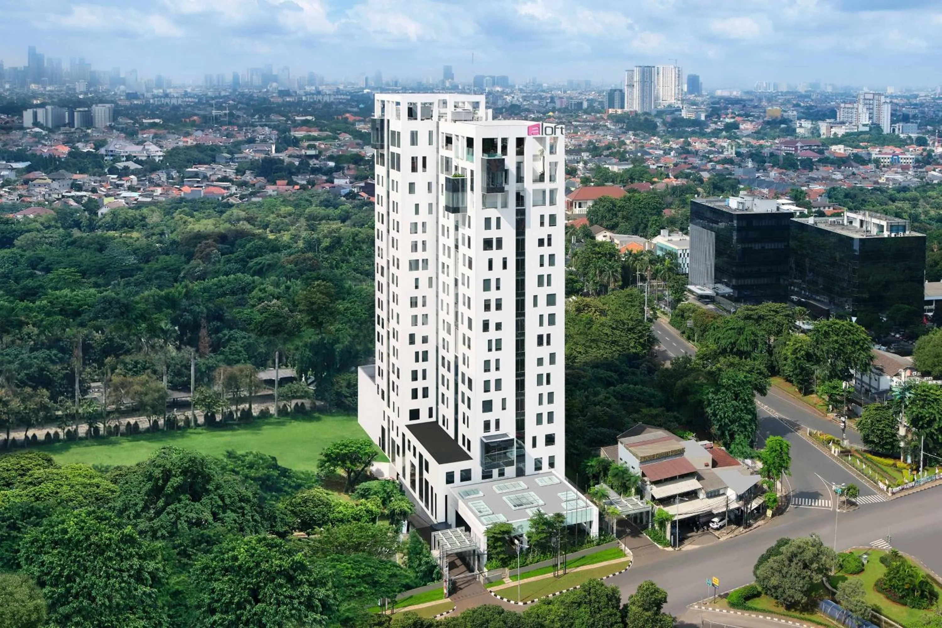 Property building in Aloft South Jakarta