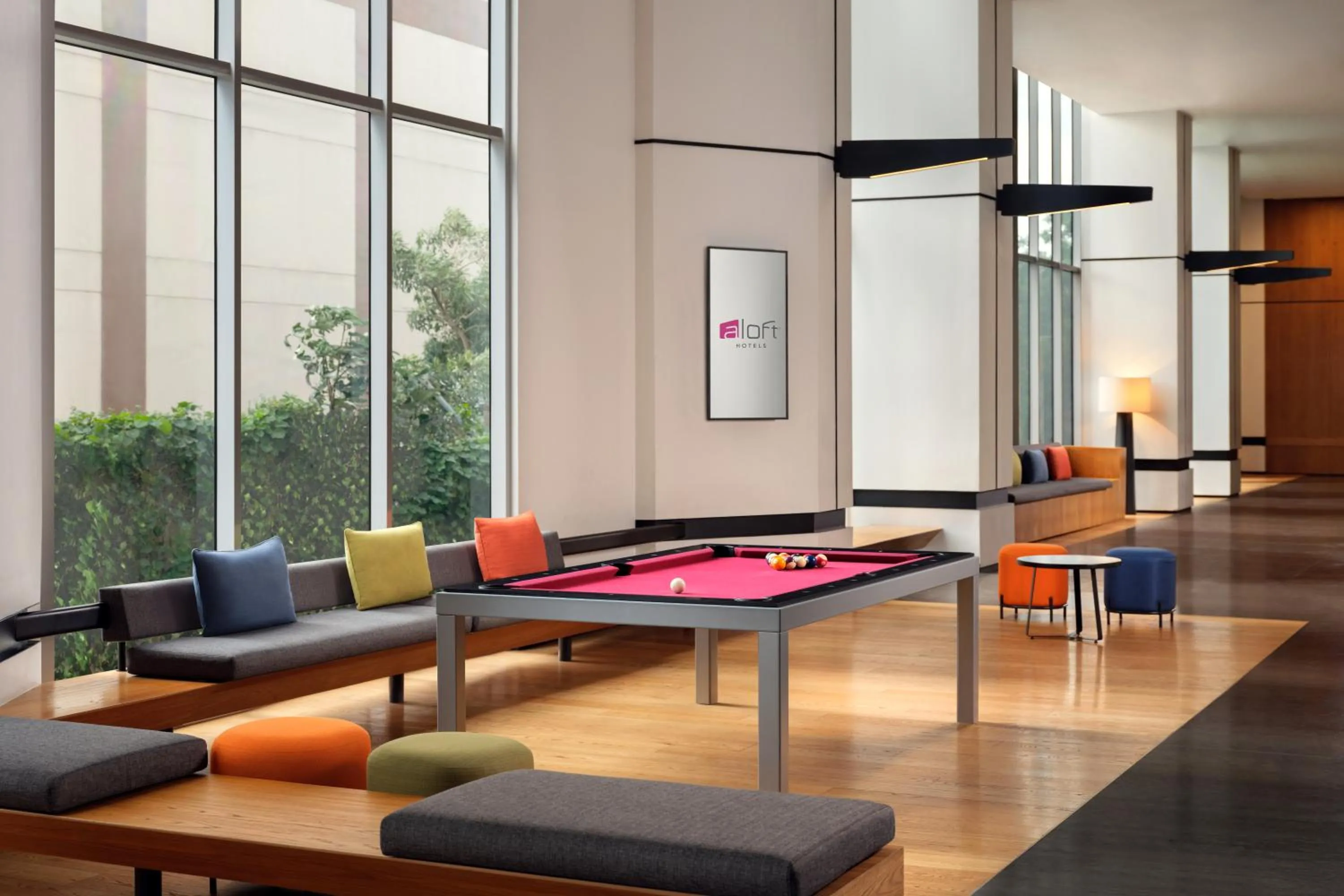 Lobby or reception in Aloft South Jakarta