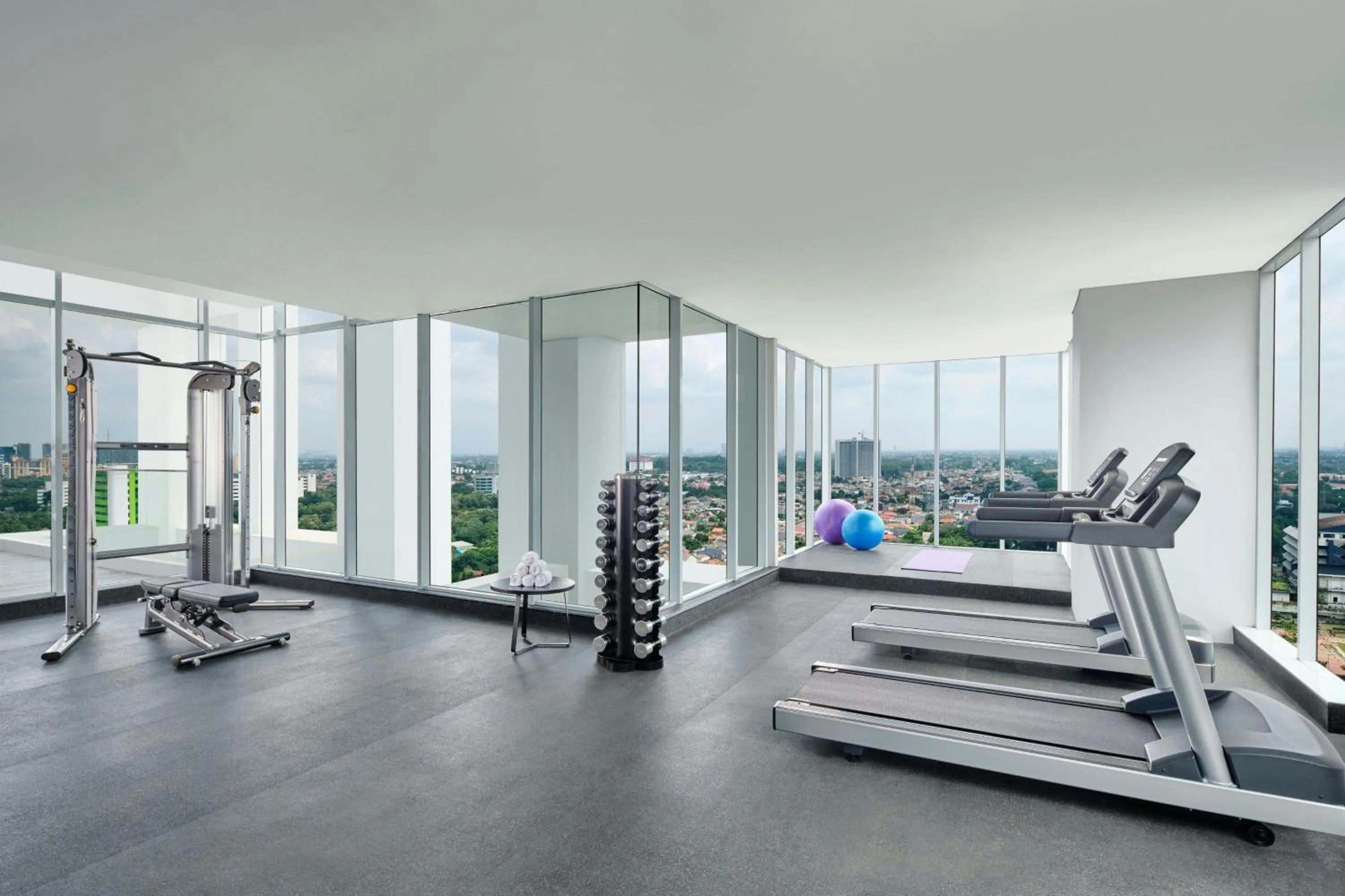 Fitness centre/facilities in Aloft South Jakarta