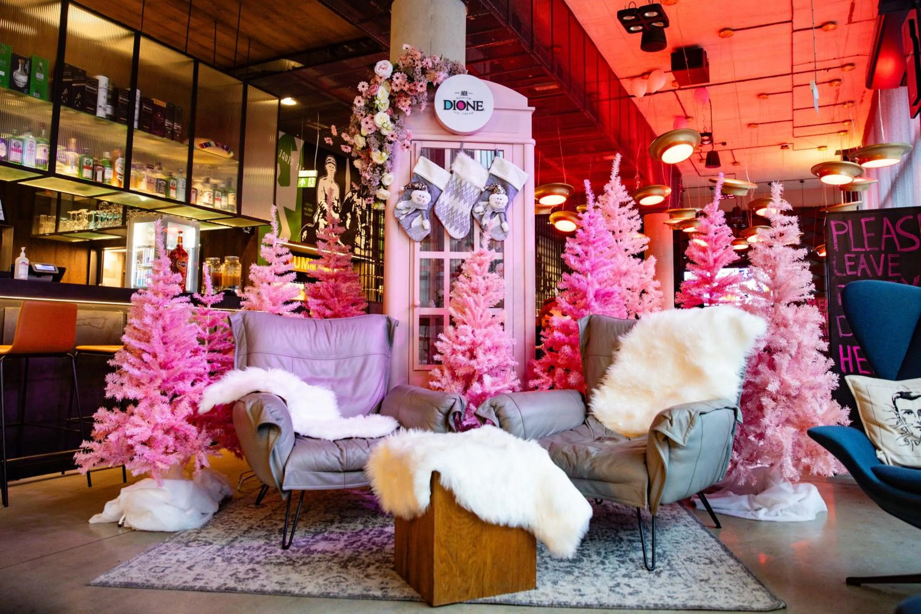 Lobby or reception in Moxy Kaunas Center