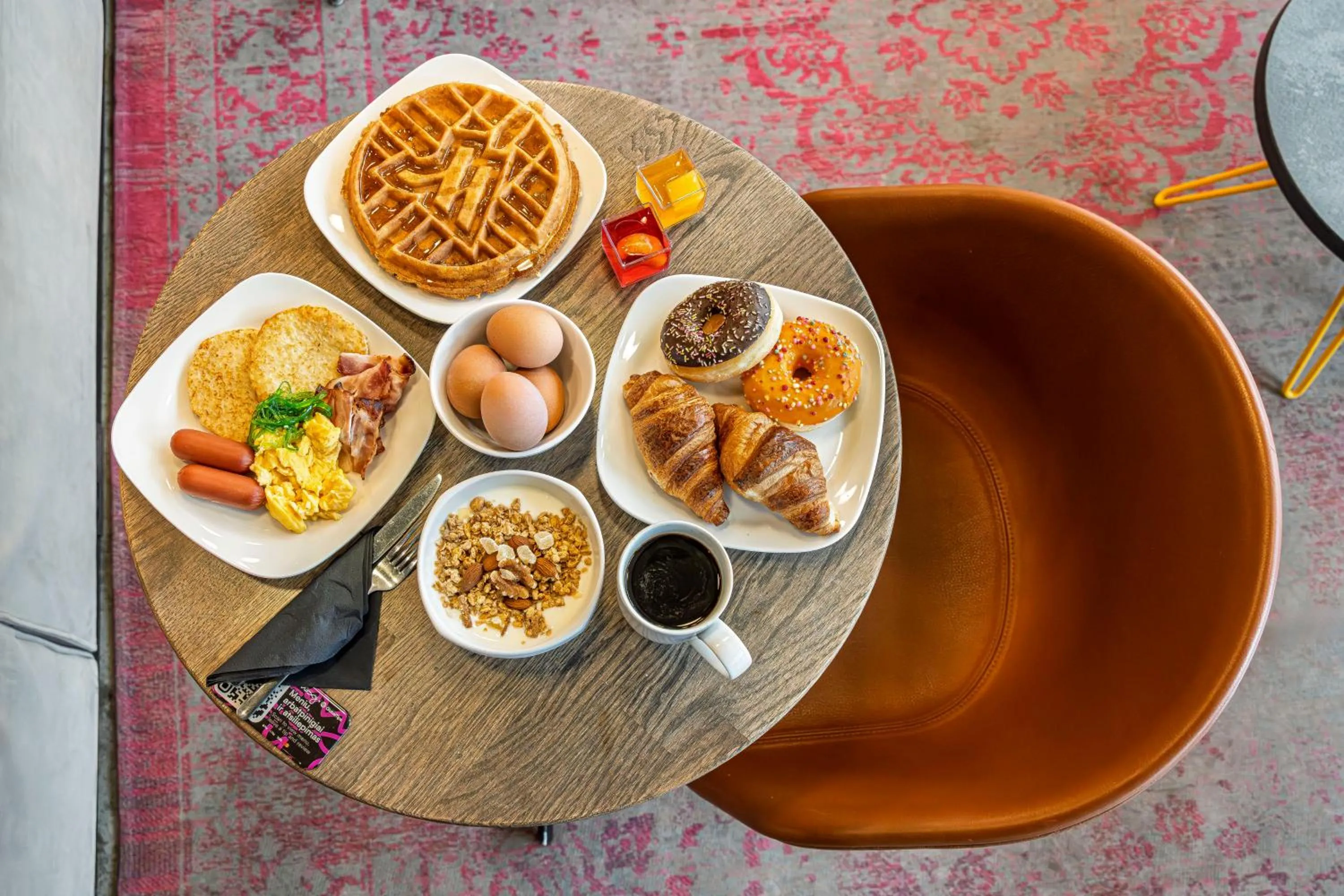 Breakfast in Moxy Kaunas Center