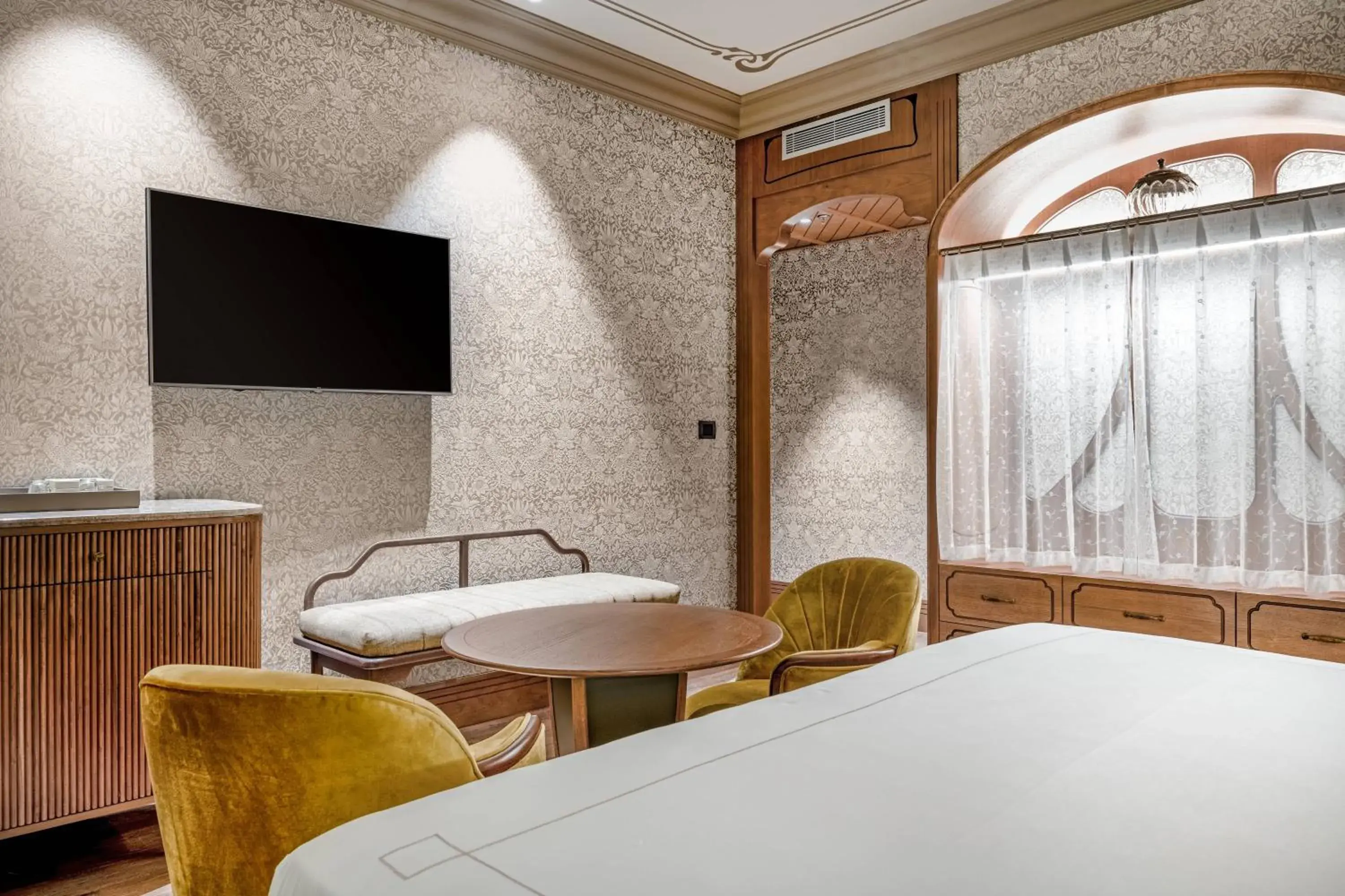 Photo of the whole room, Bed in Palacio Santa Clara, Autograph Collection Photo of the whole room, Bed in Palacio Santa Clara, Autograph Collection