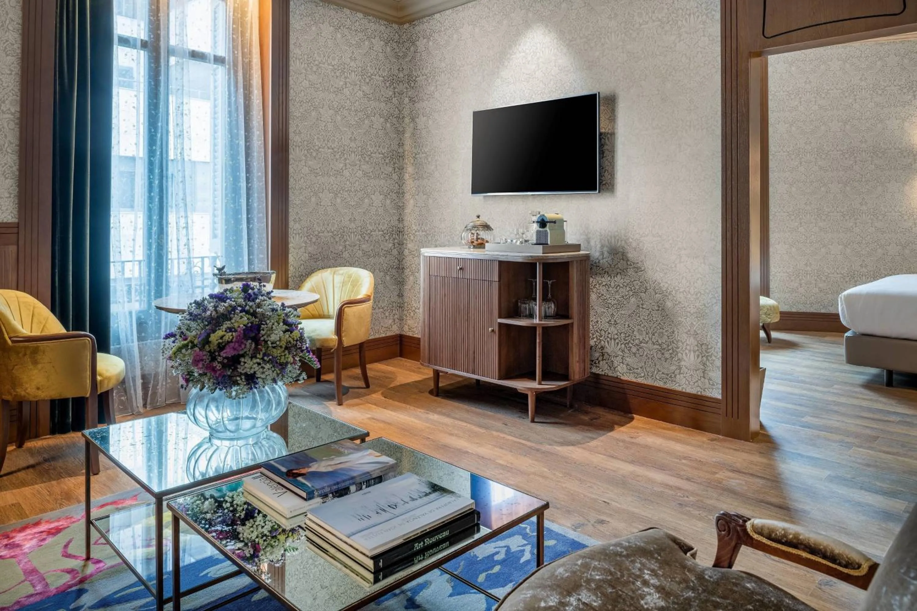 Living room in Palacio Santa Clara, Autograph Collection