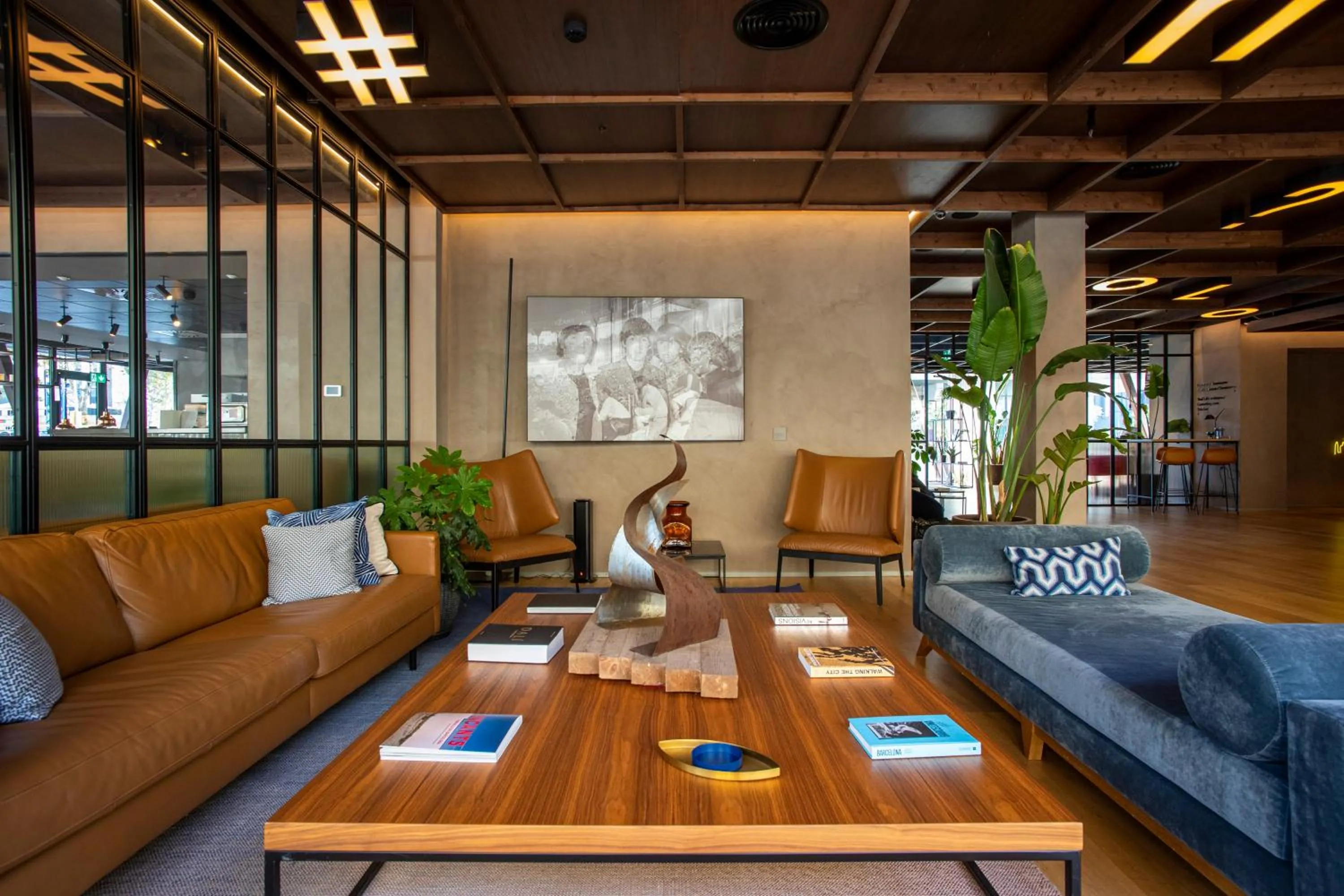 Living room in Hotel Paxton Barcelona