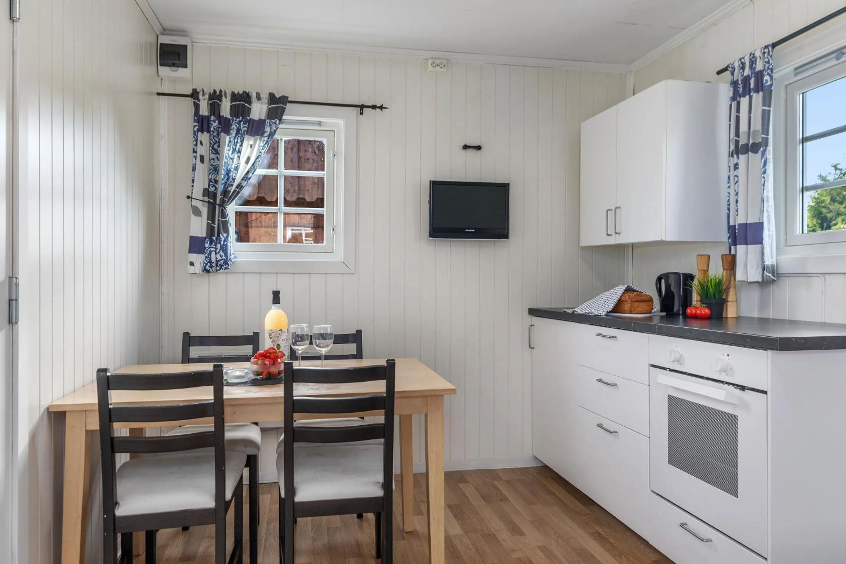 Kitchen or kitchenette in Topcamp Mjøsa - Brumunddal