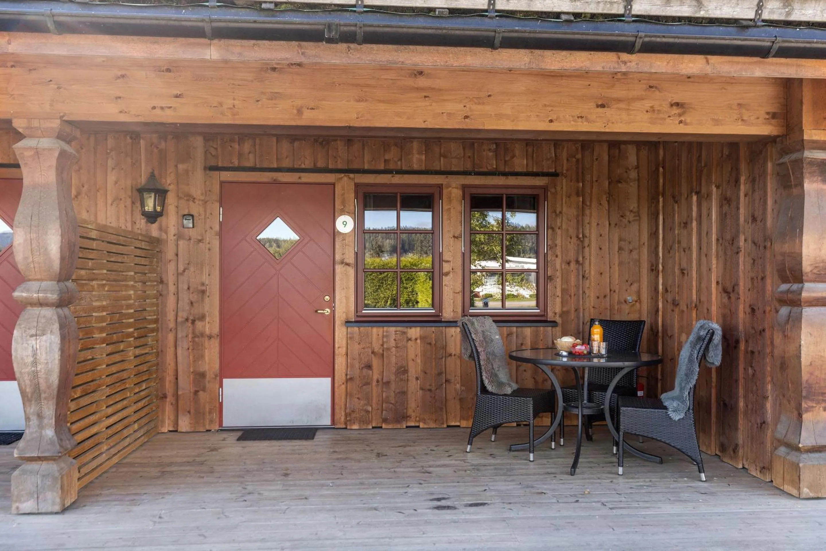 Balcony/Terrace in Topcamp Mjøsa - Brumunddal