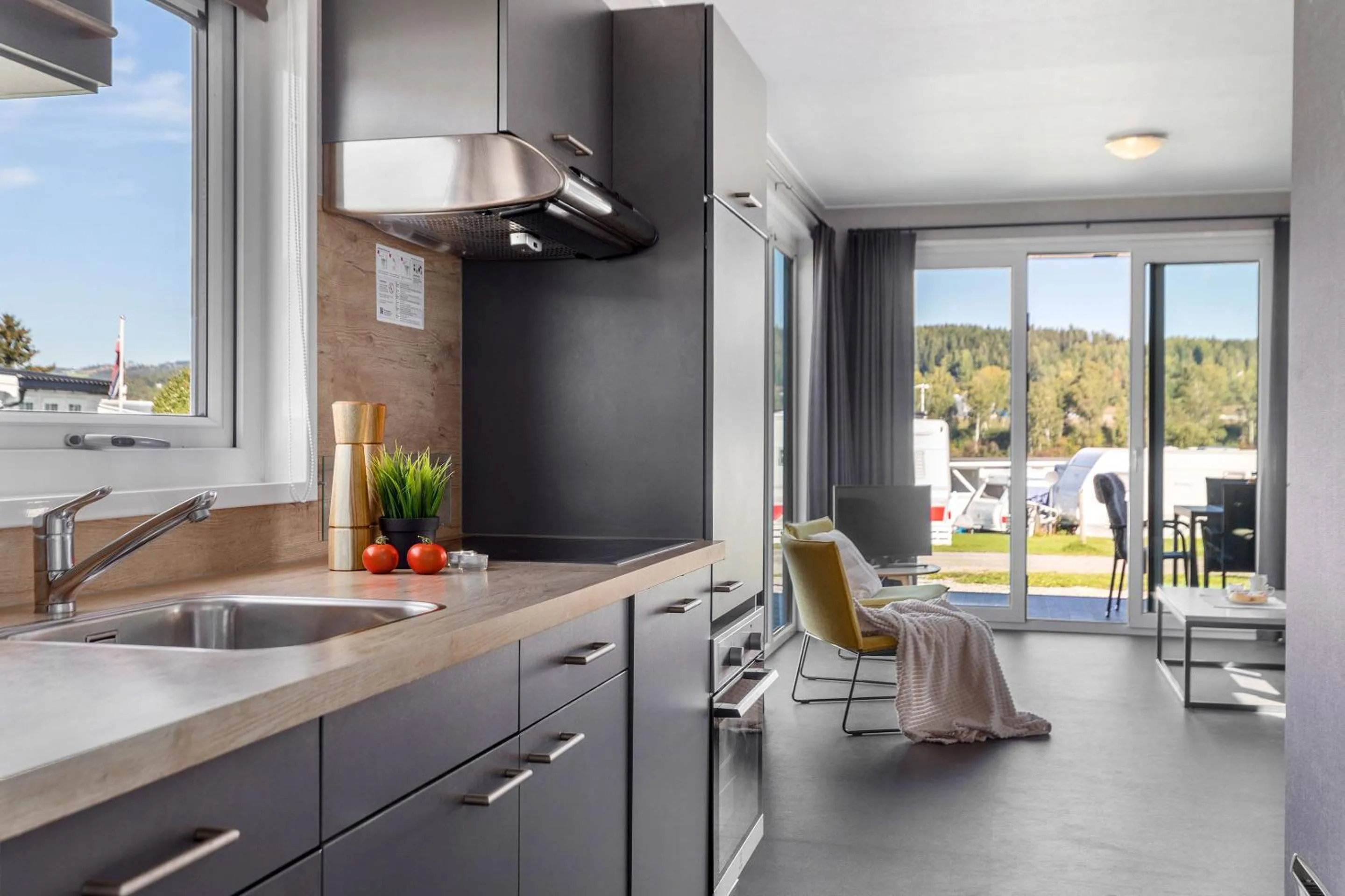 kitchen in Topcamp Mjøsa - Brumunddal