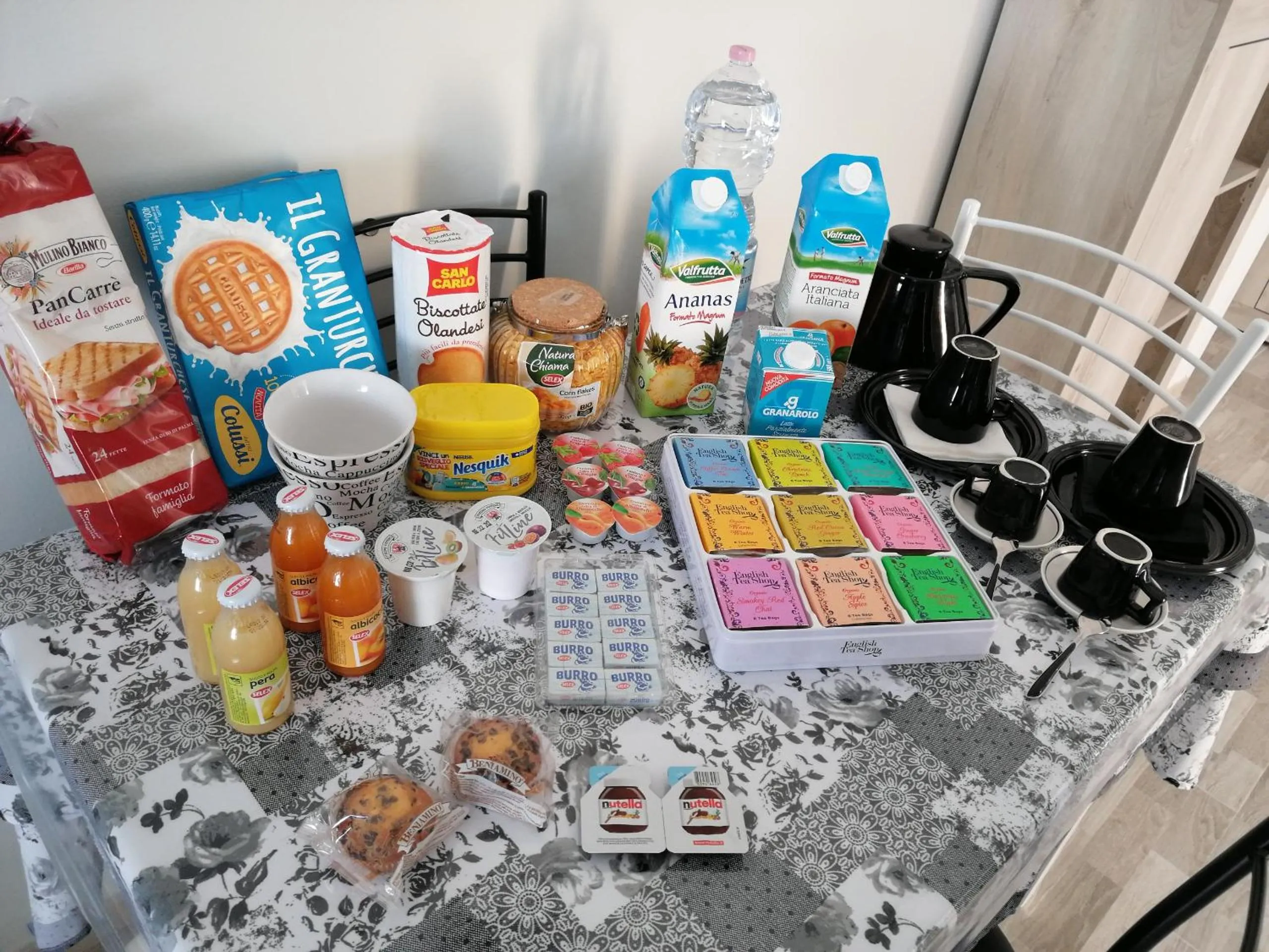 Buffet breakfast in B&B SCACCO MATTO