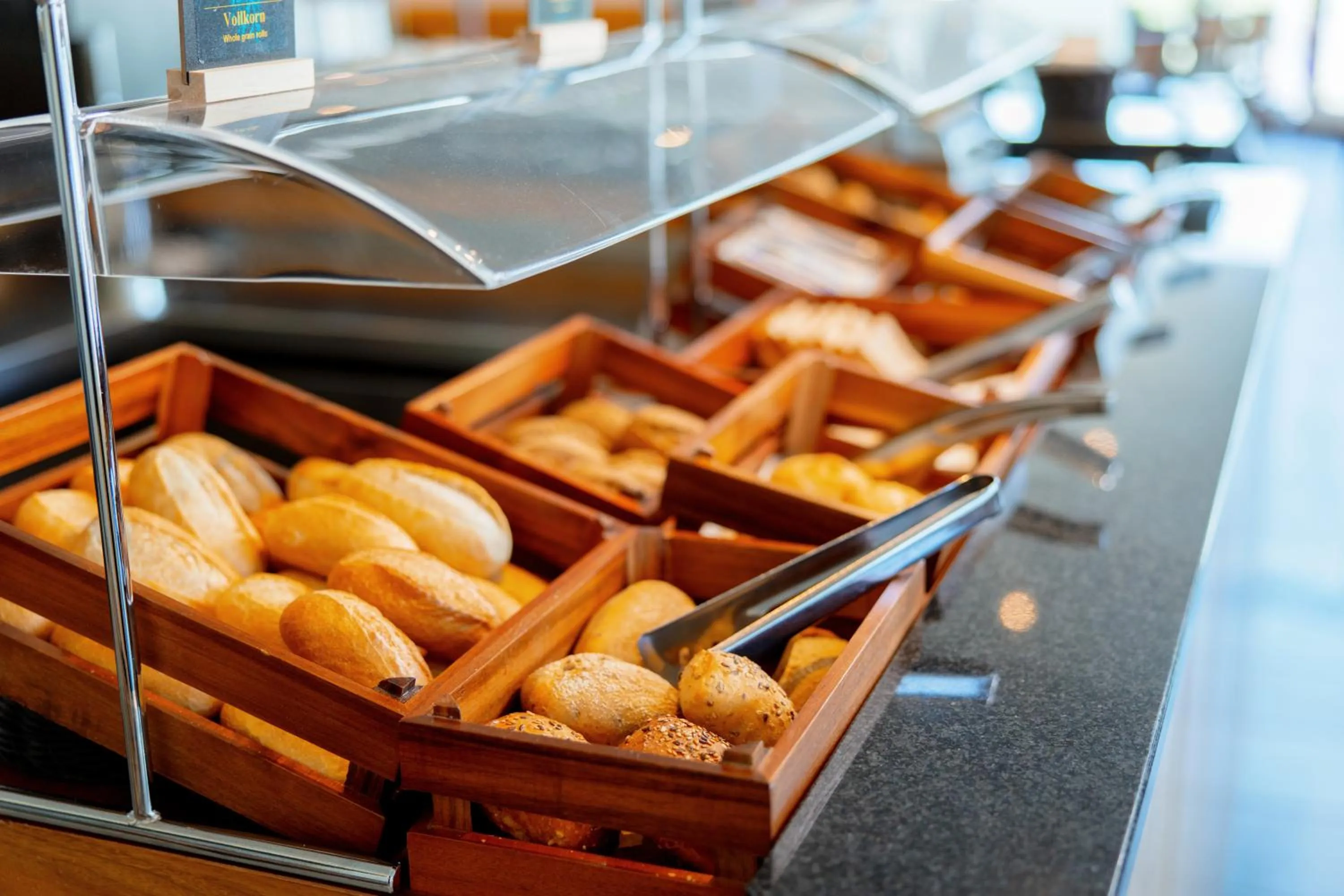 Buffet breakfast in Rugs Hotel Augsburg City