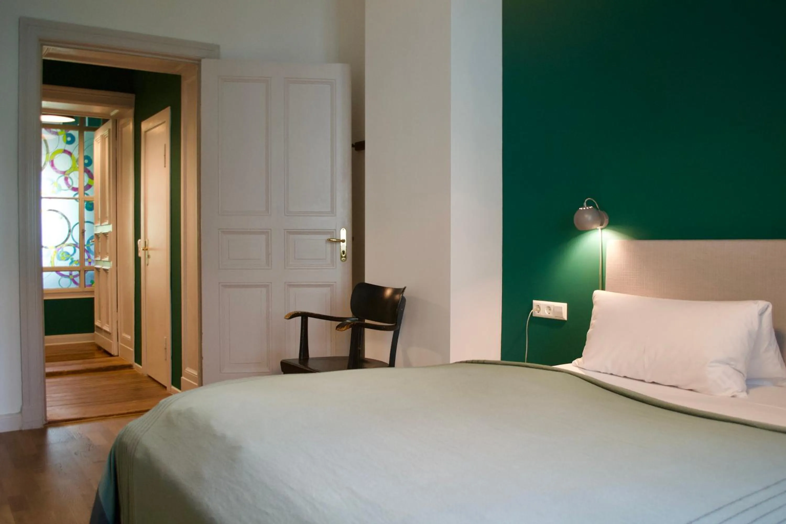 Bed in Wil7 Boutique Hotel