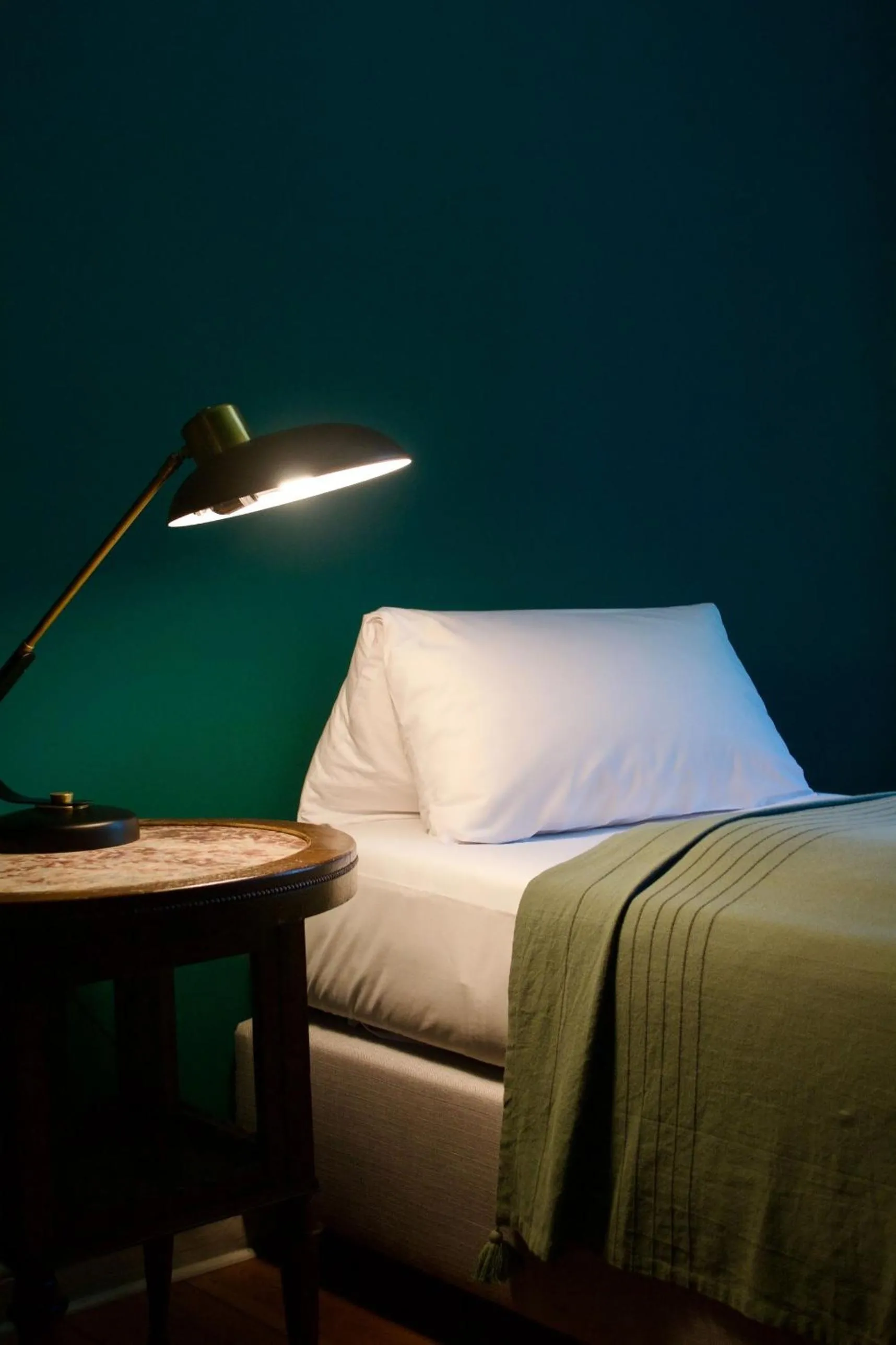 Bed in Wil7 Boutique Hotel