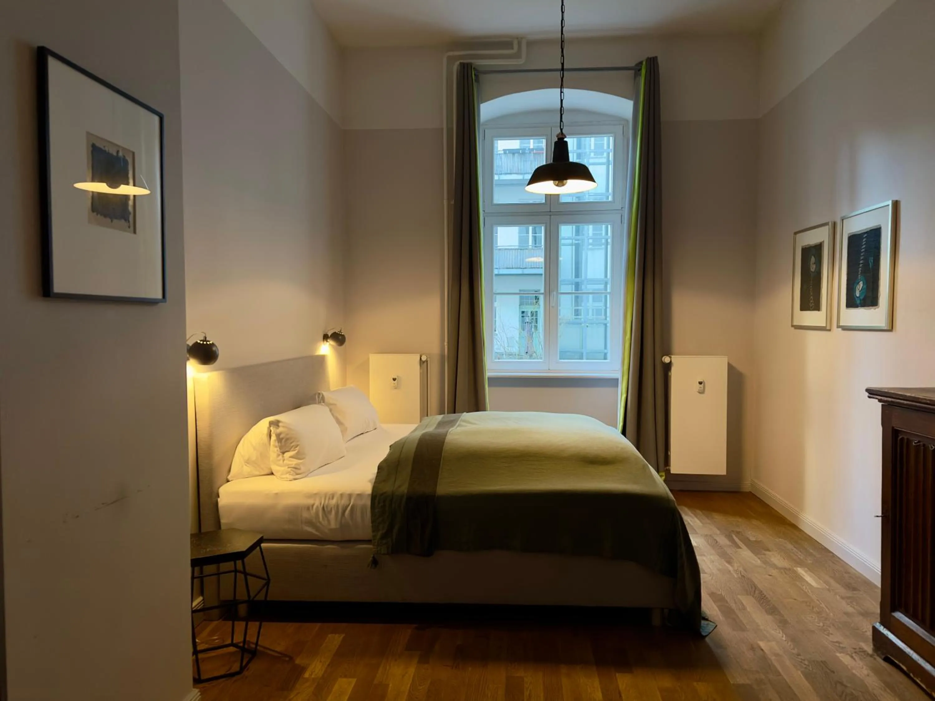 Bed in Wil7 Boutique Hotel