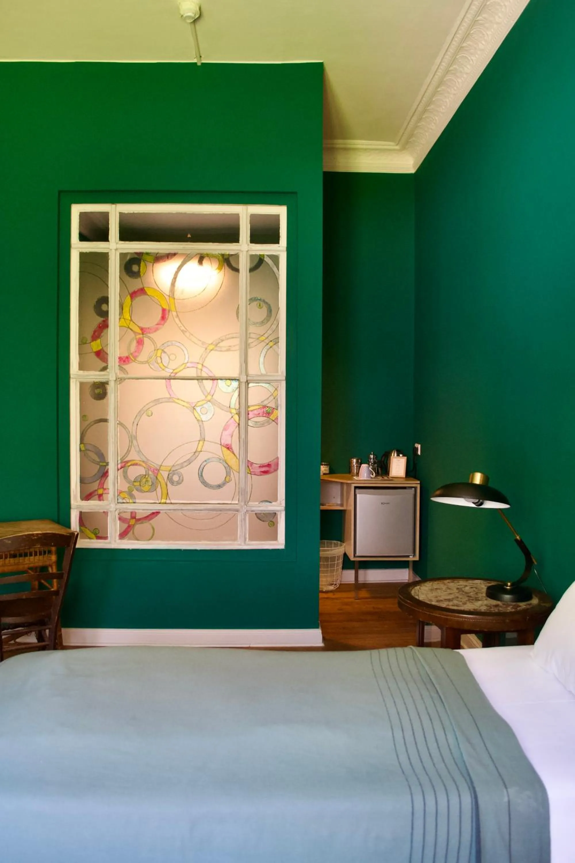 Bed in Wil7 Boutique Hotel