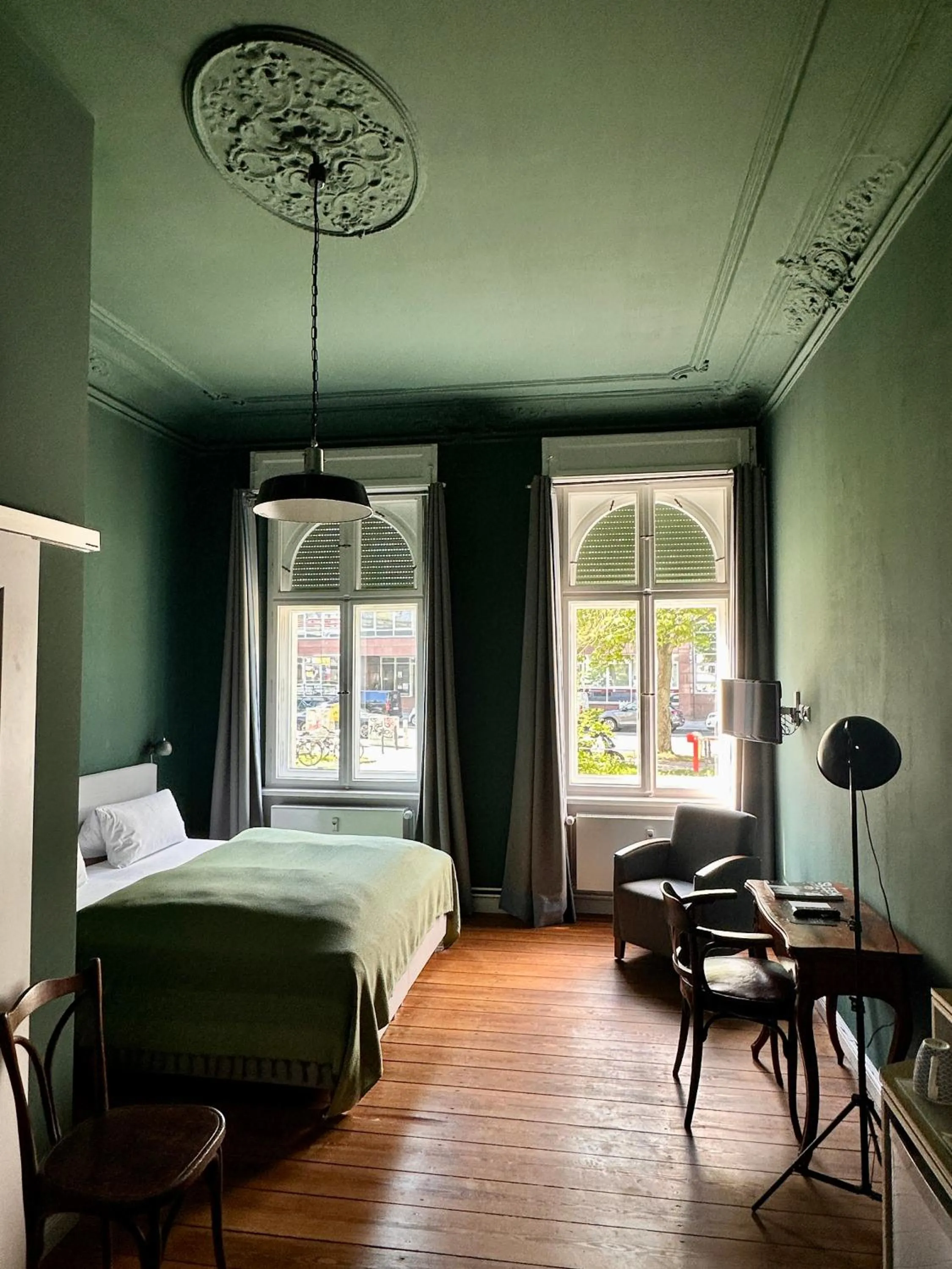 Bed in Wil7 Boutique Hotel