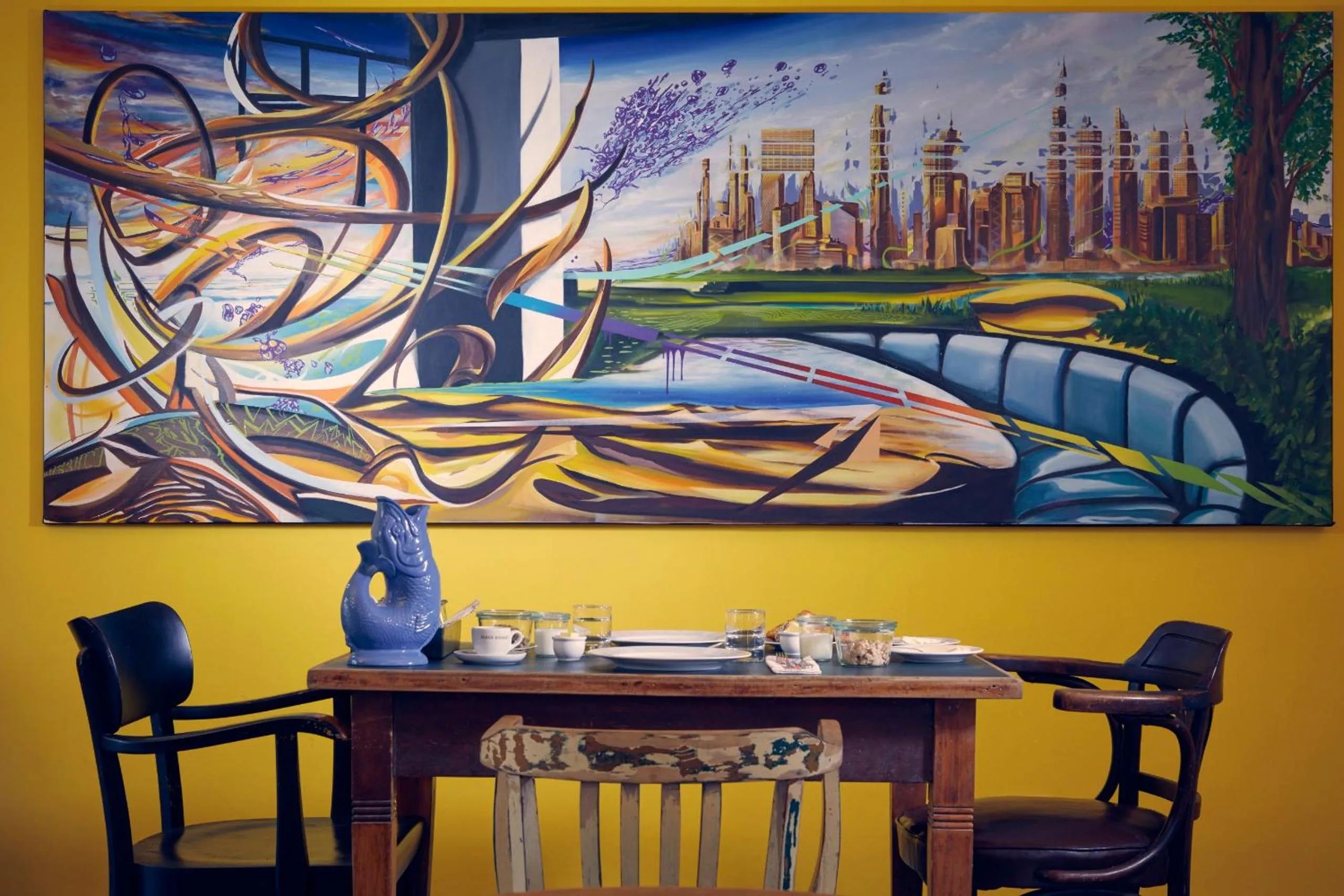 Breakfast in Wil7 Boutique Hotel