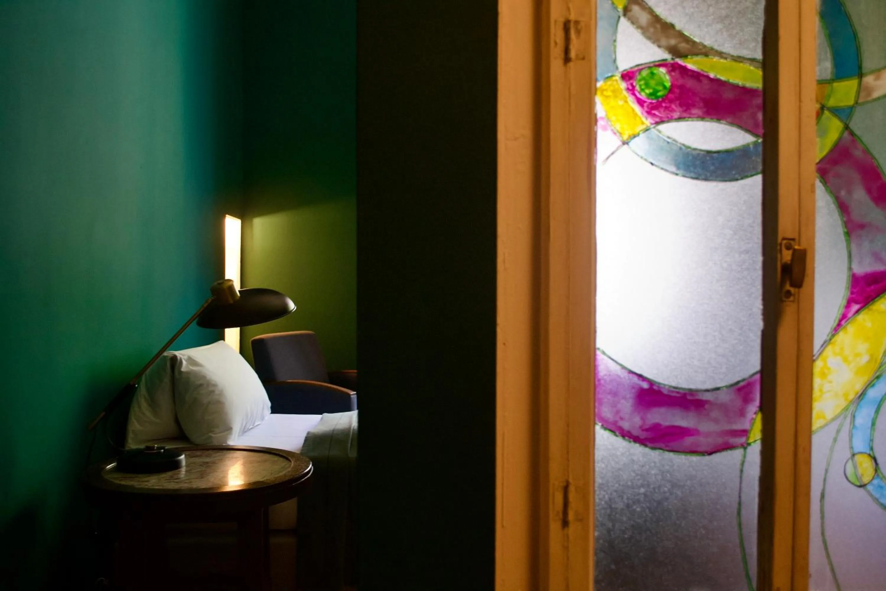 Bed in Wil7 Boutique Hotel