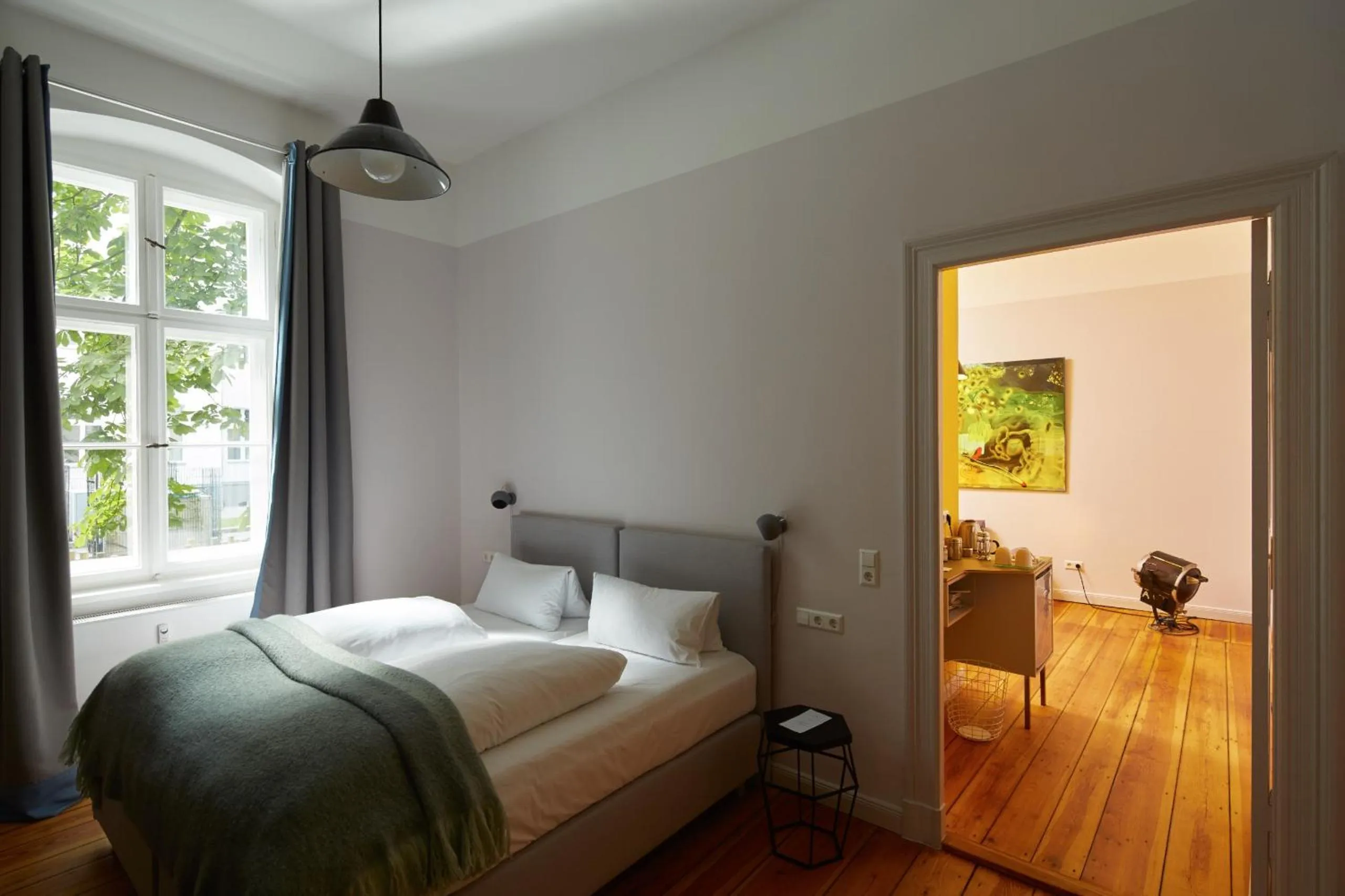 Bed in Wil7 Boutique Hotel