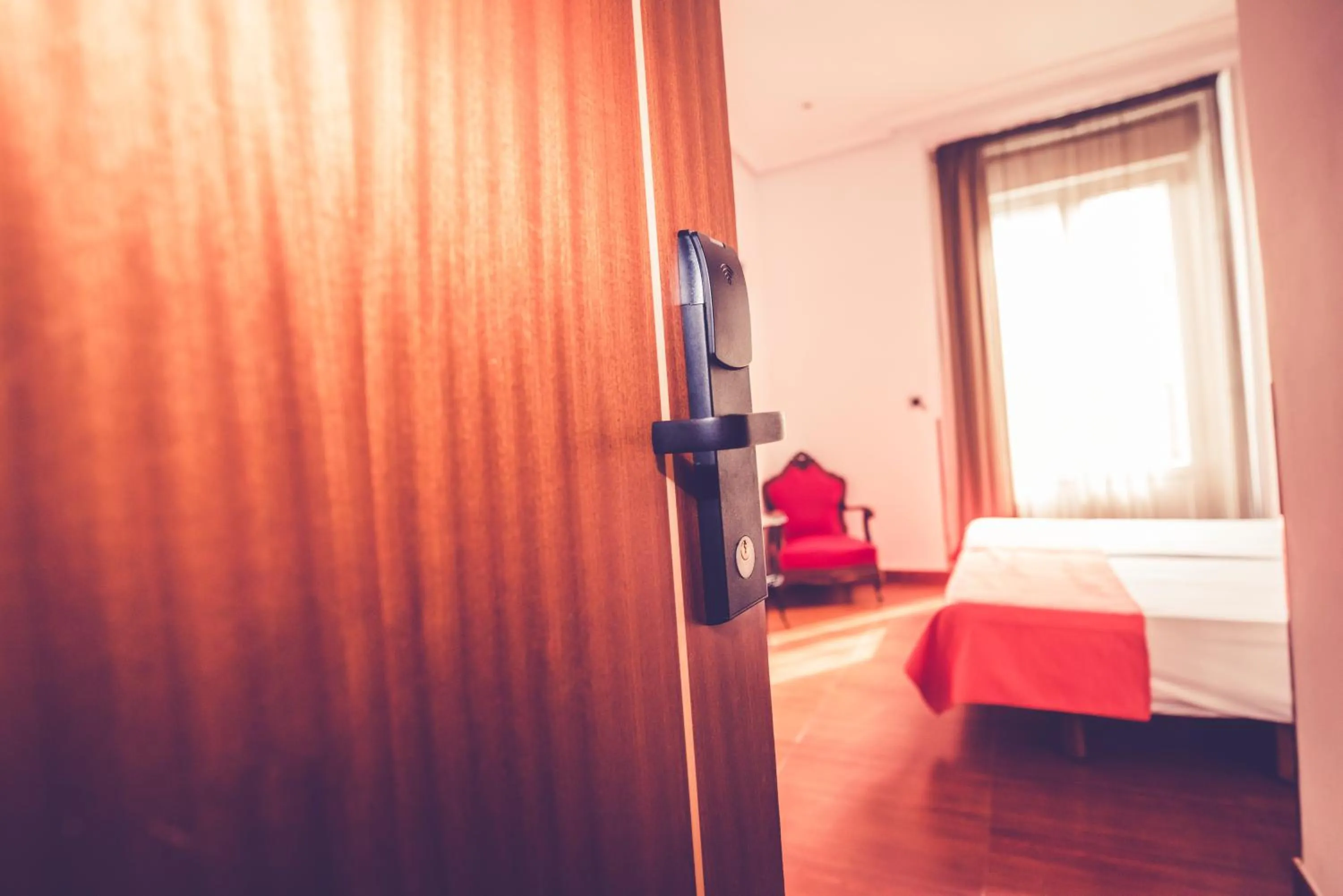 Bed in Hostal Sol Los Angeles